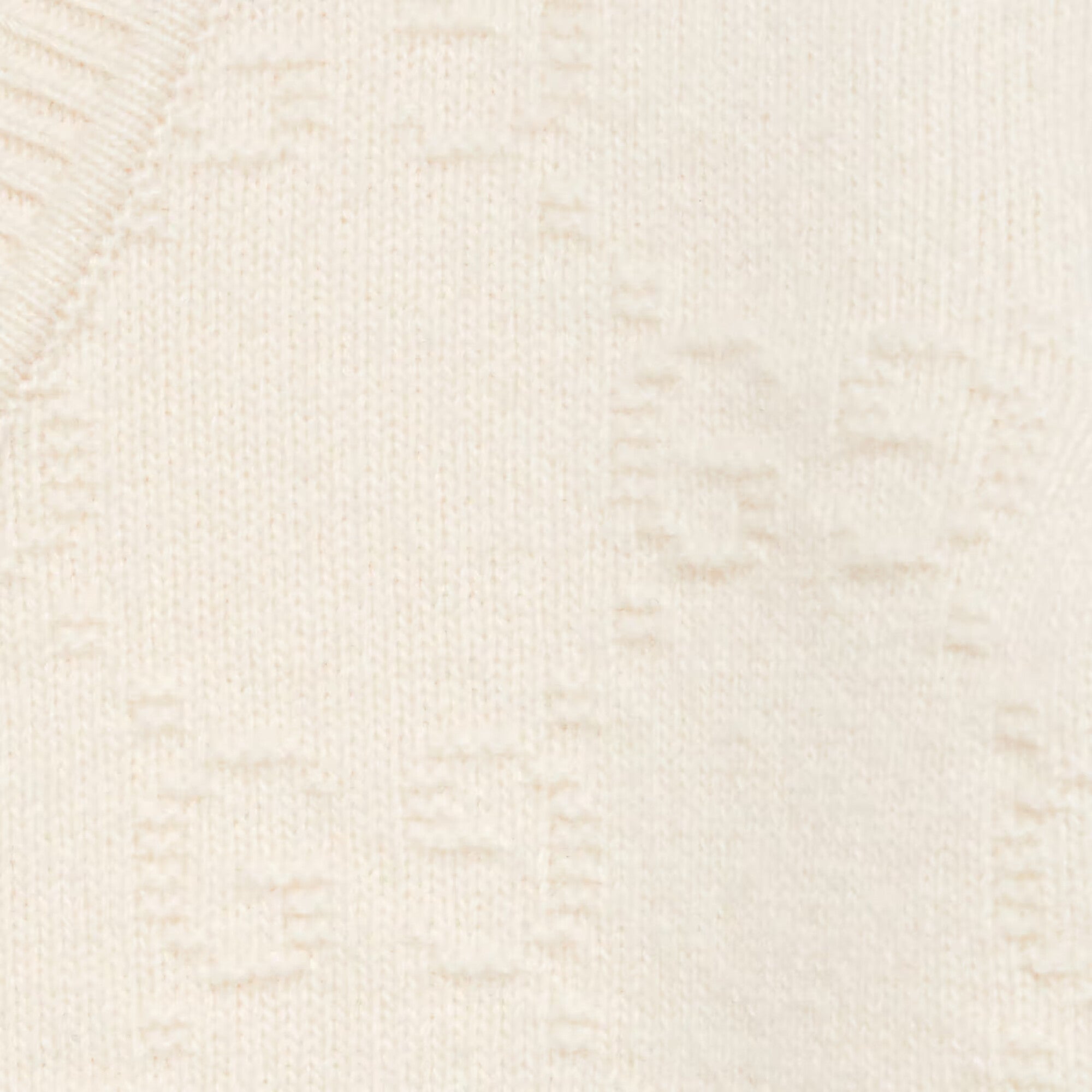 Boys & Girls White Wool Cardigan