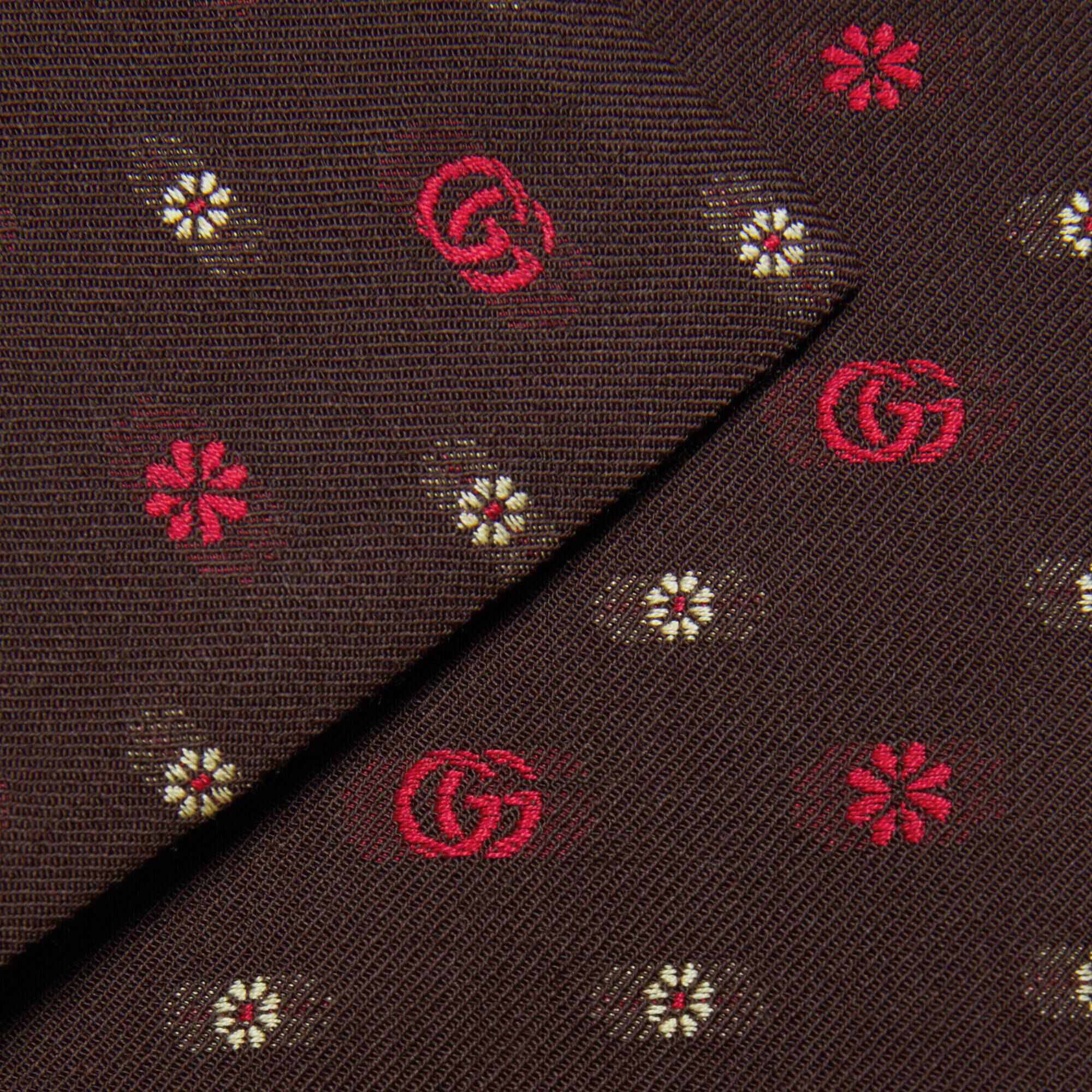 Boys Brown Embroidered Logo Wool Coat