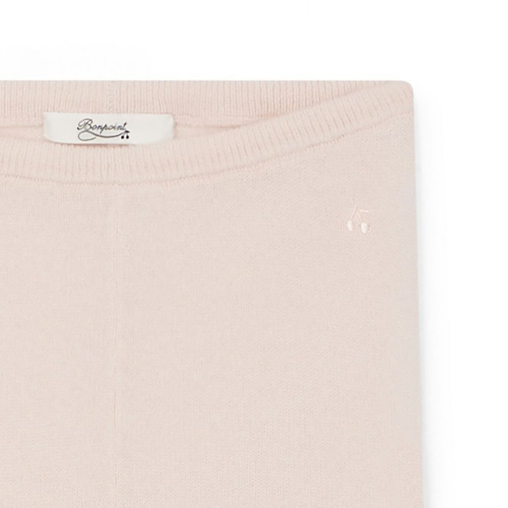 Baby Boys & Girls Light Pink Cashmere Leggings