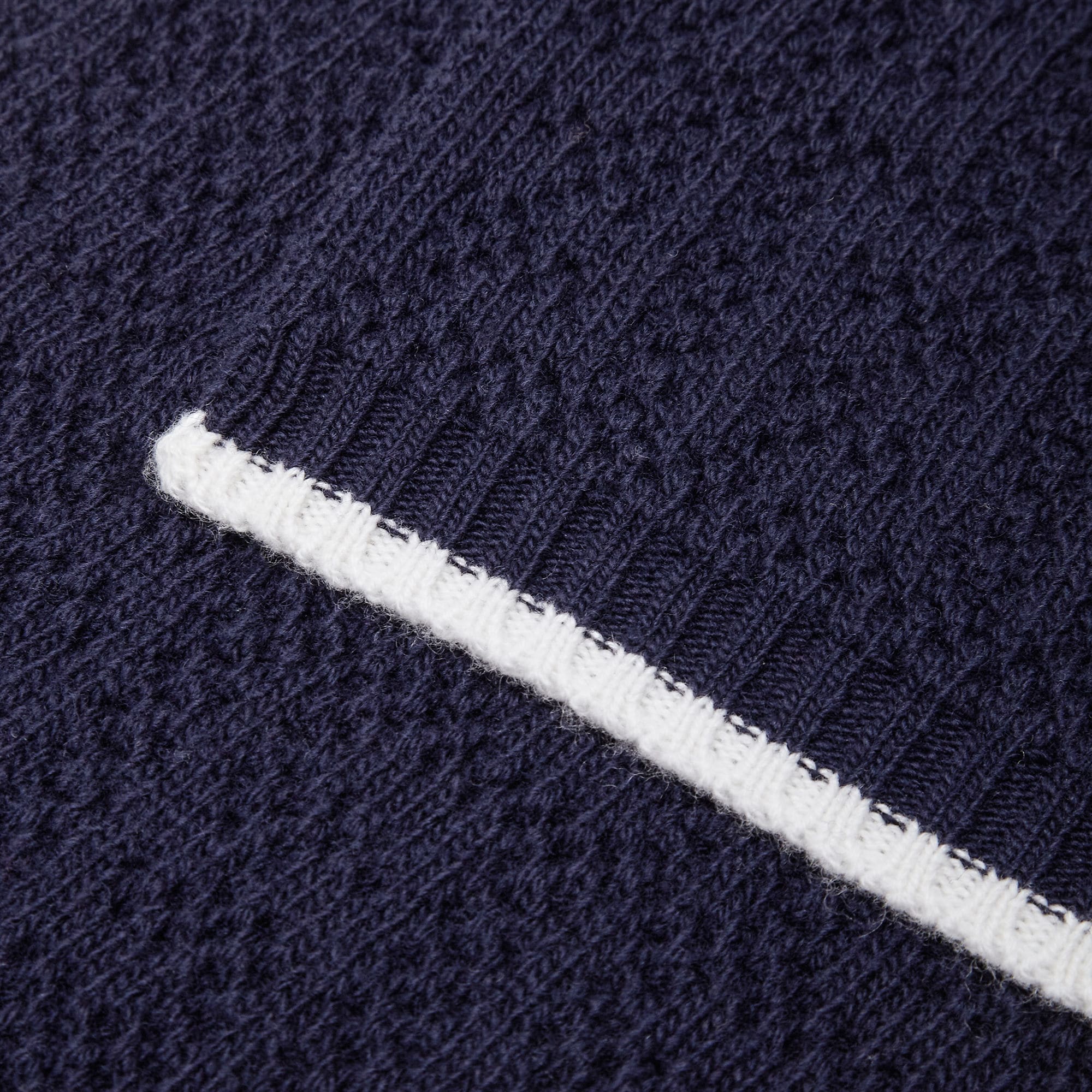 Boys & Girls Navy Wool Scarf