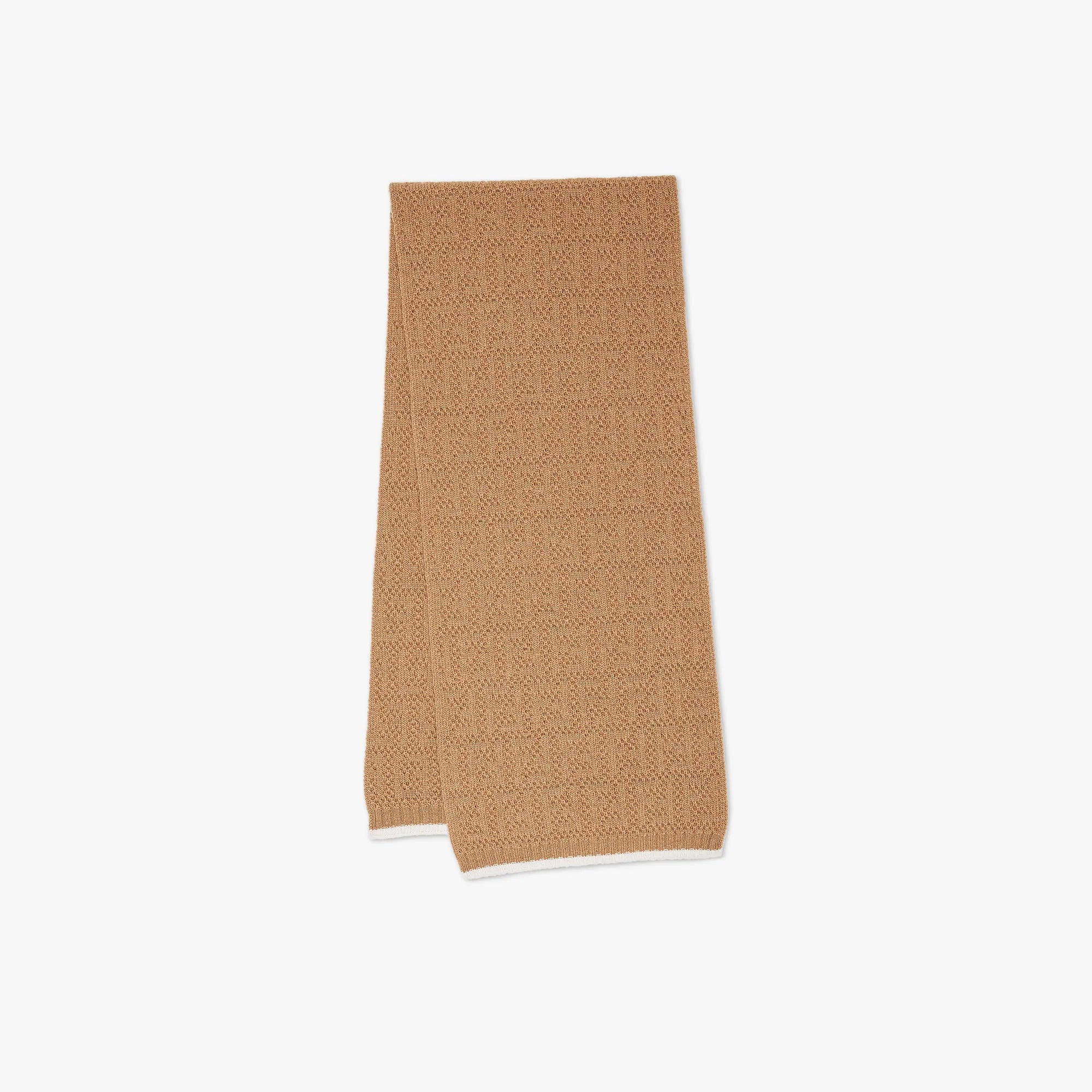 Boys & Girls Beige Wool Scarf