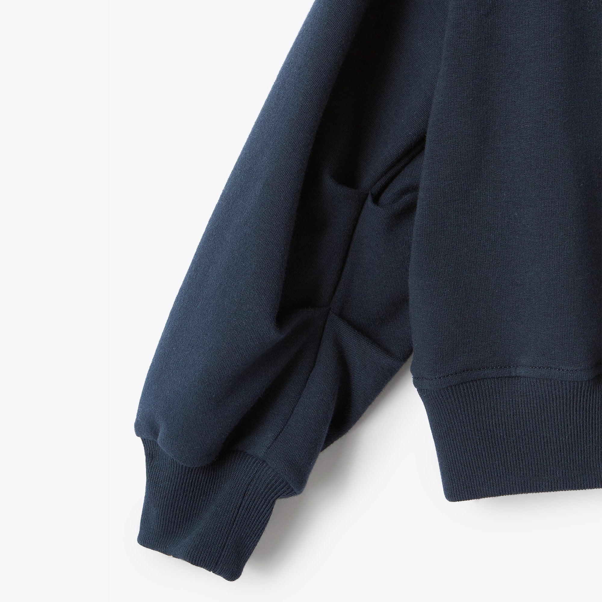 Girls Navy Stars Cotton Sweatshirt