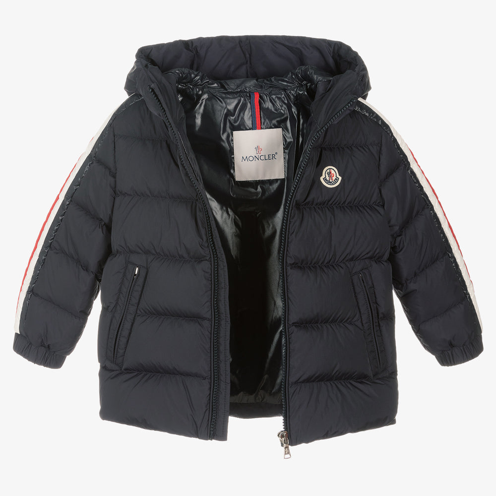 Boys Navy "CHRALE" Padded Down Jacket