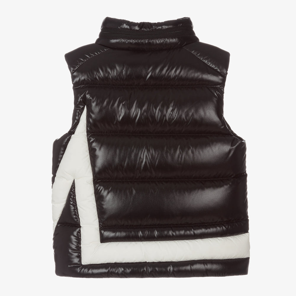 Boys & Girls Black "KEVOSER" Padded Down Gilet
