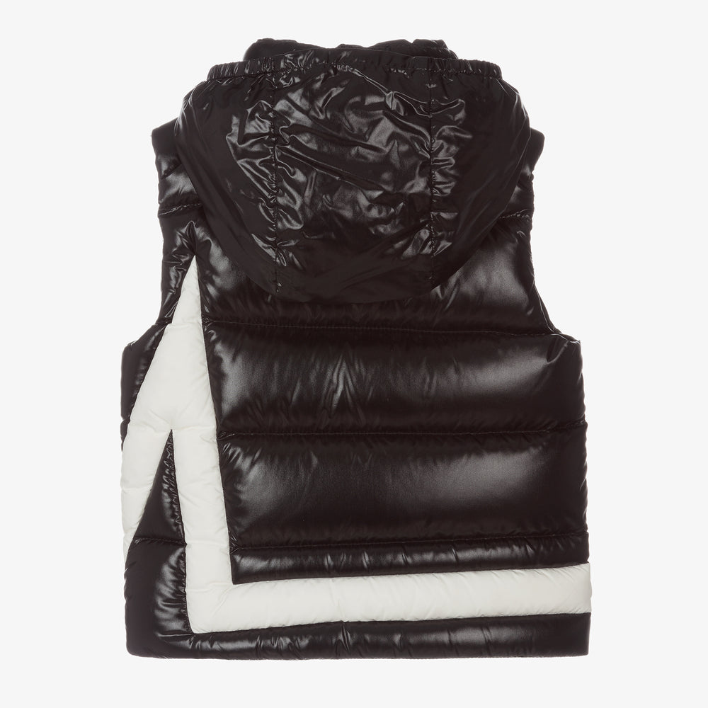 Boys & Girls Black "KEVOSER" Padded Down Gilet