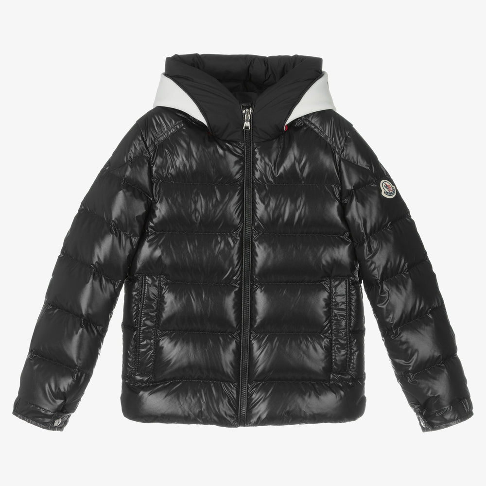 Boys Black "CARDERE" Padded Down Jacket
