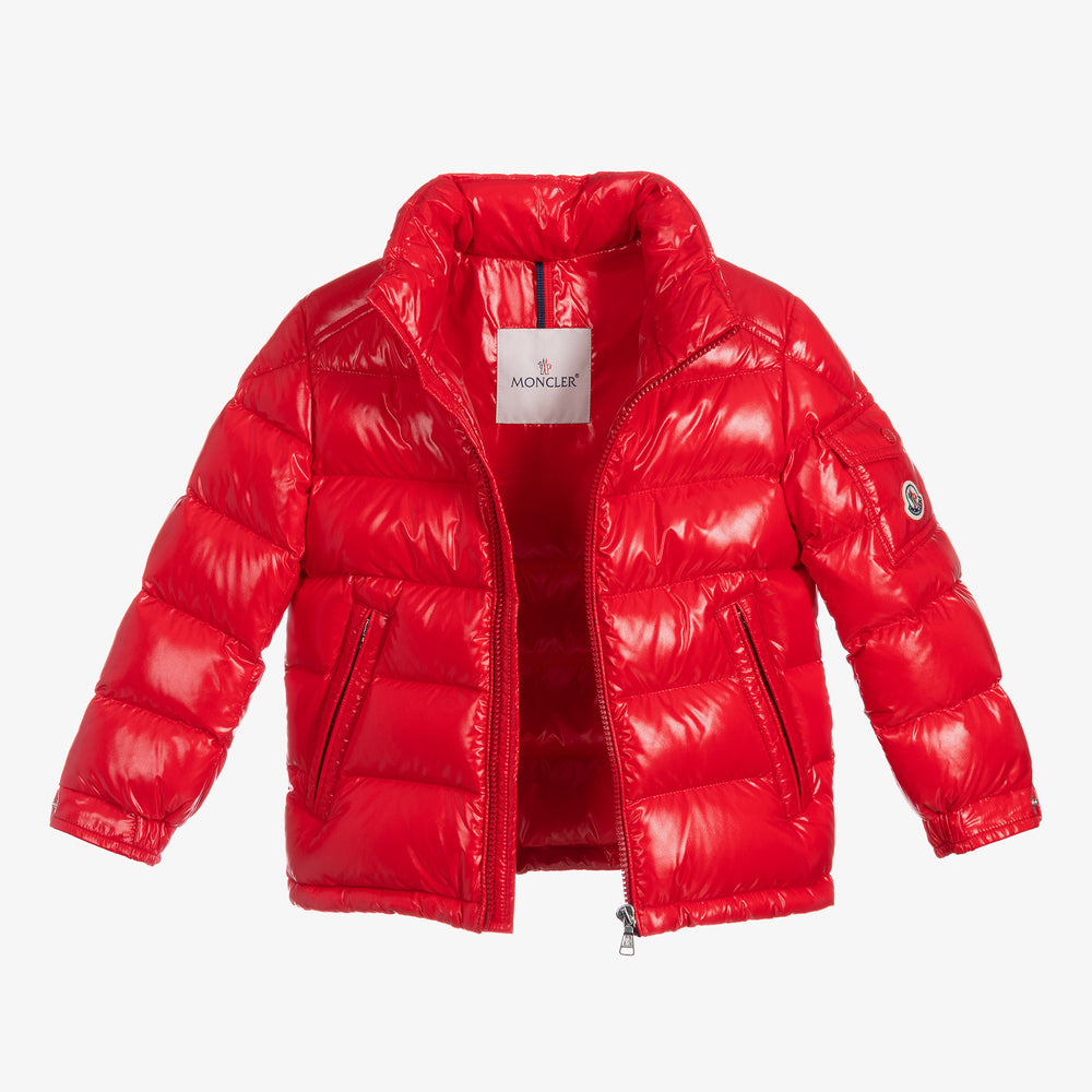 Boys & Girls Red "NEW MAYA" Padded Down Jacket