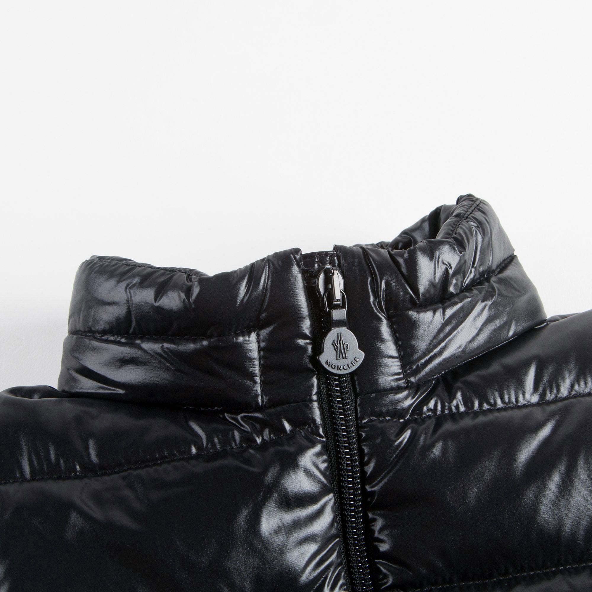 Girls Black "Moka" Padded Down Coat