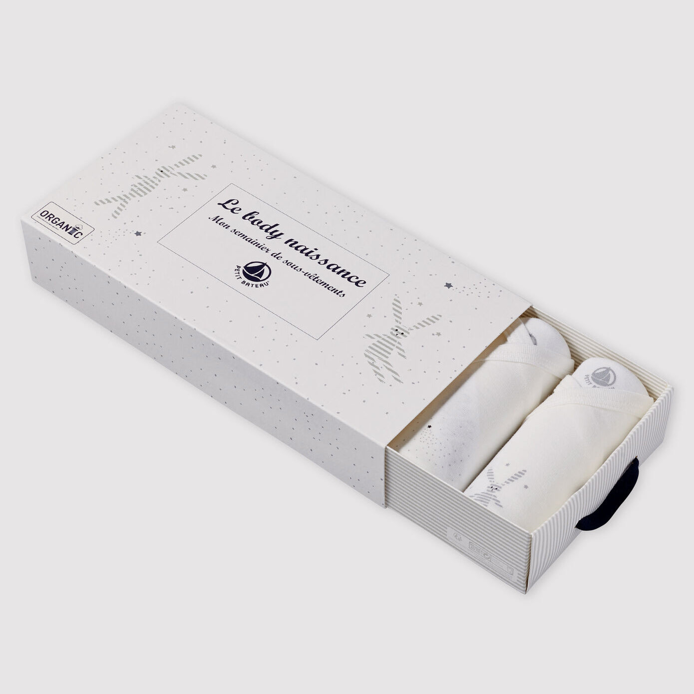 Baby Boys & Girls White Cotton Babysuit Set(5 Pack)