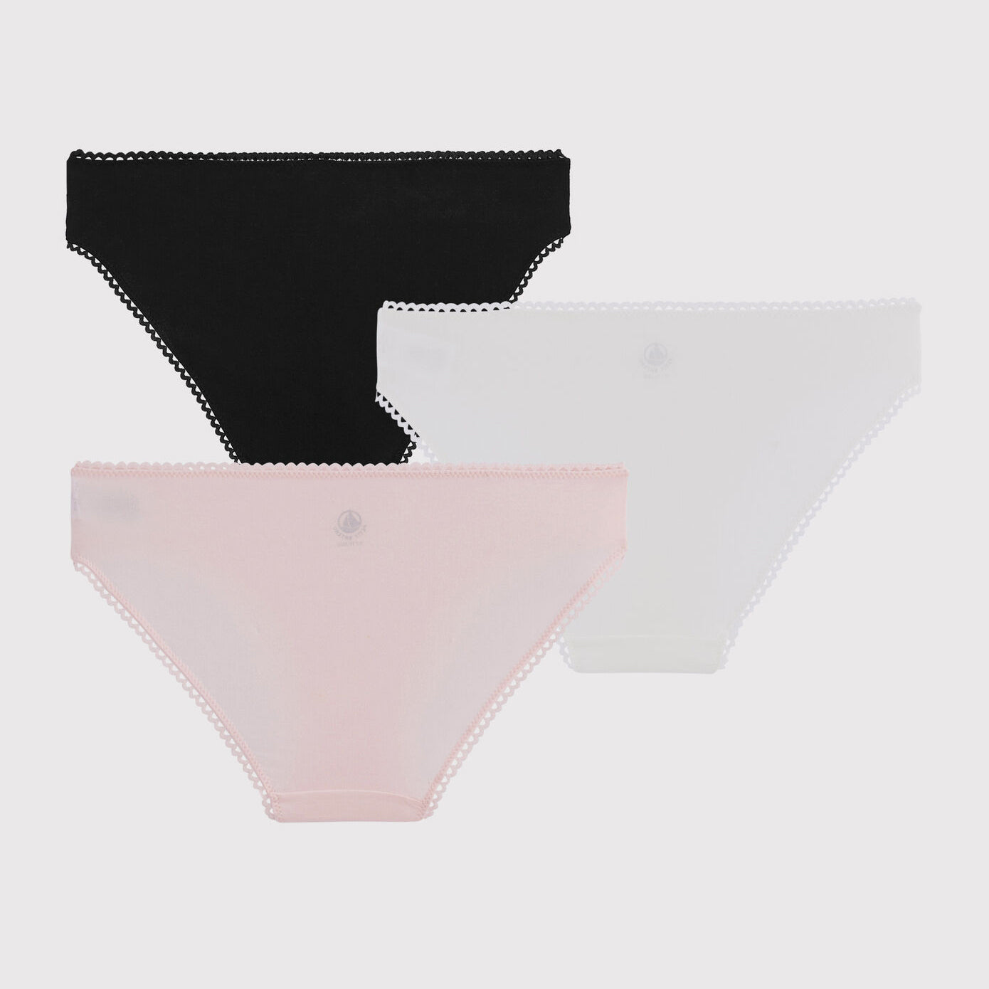 Girls Multicolor Cotton Underwear Set(3 Pack)