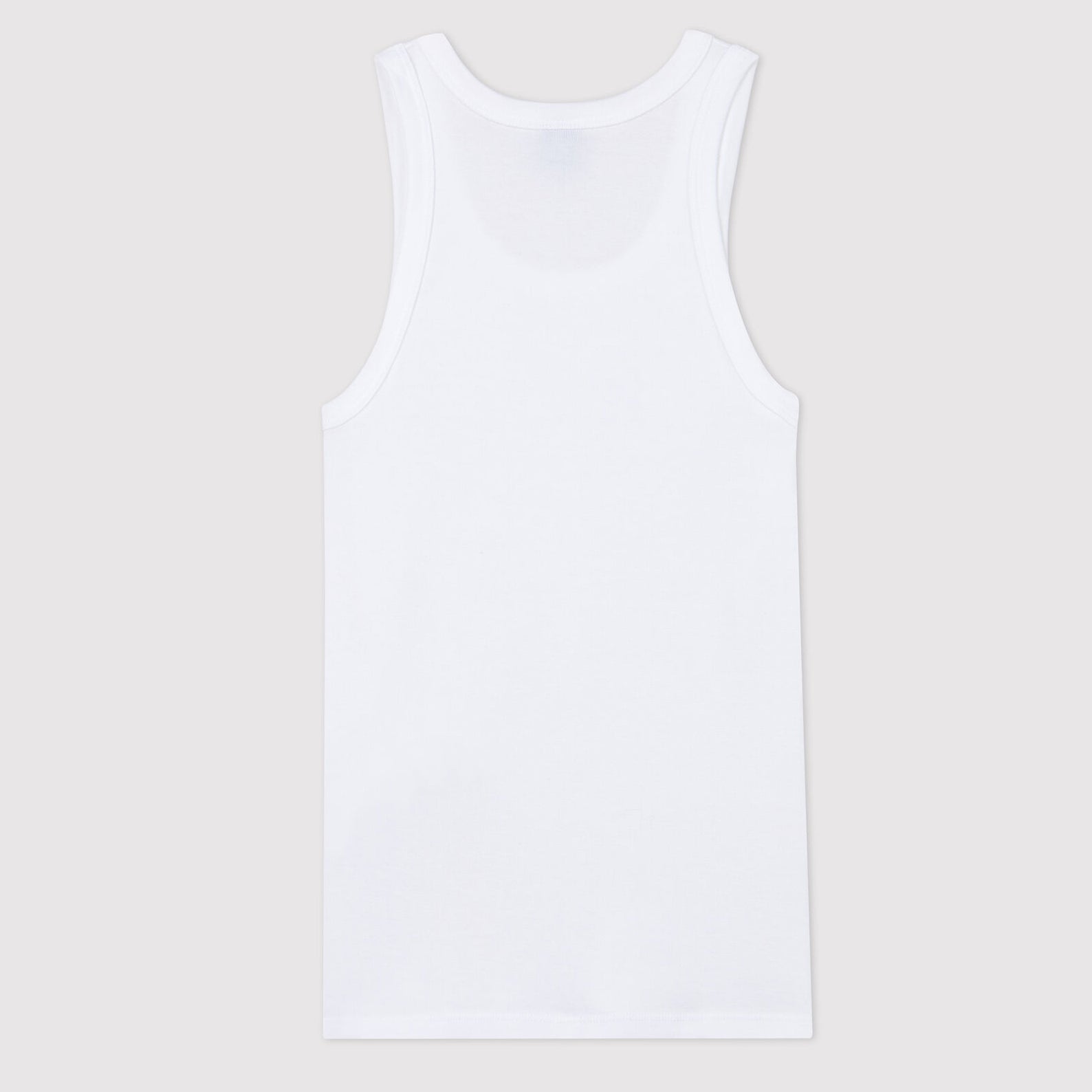 Women White Cotton Vest