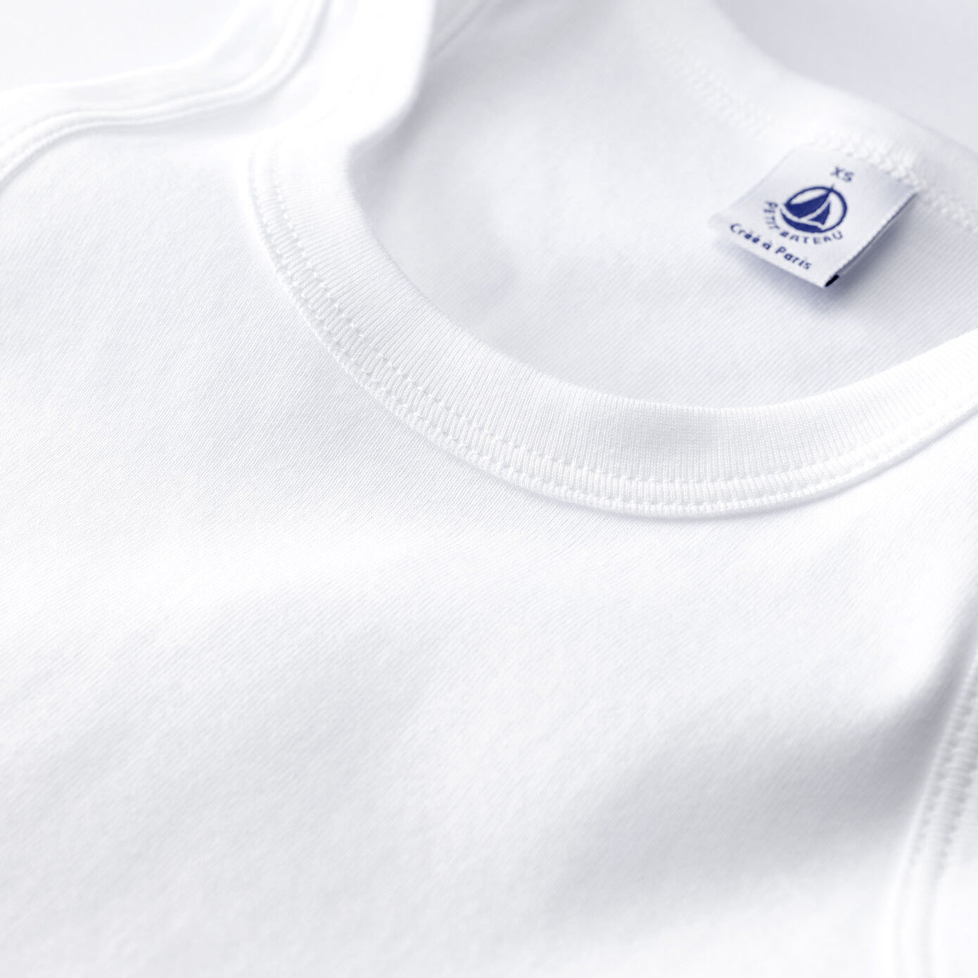 Women White Cotton Vest