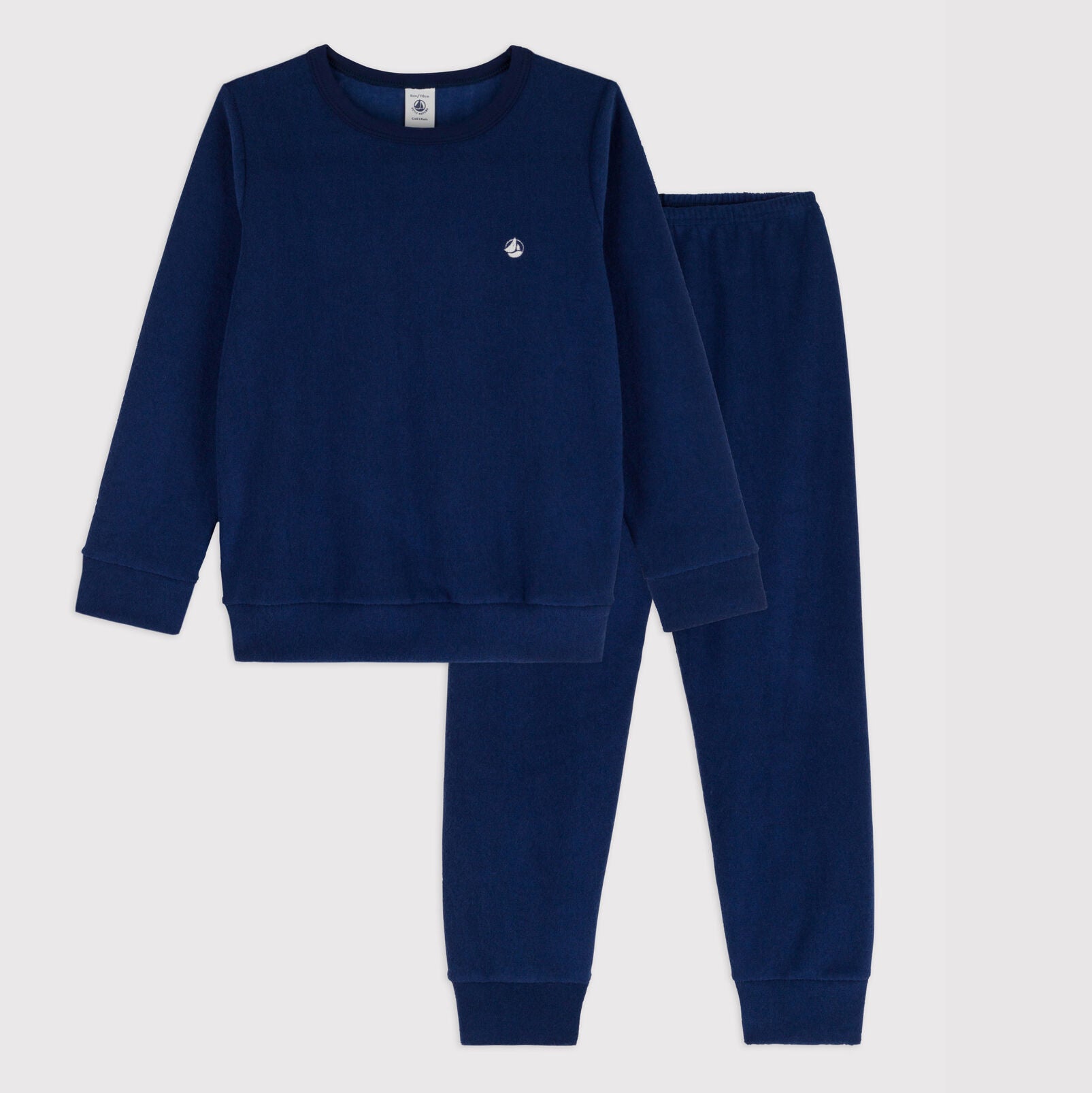 Boys Navy Logo Nightwear Set