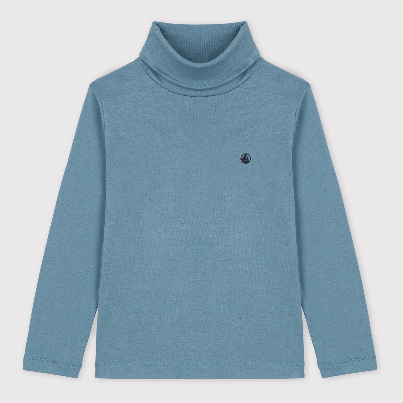 Boys & Girls Blue Logo Cotton Top