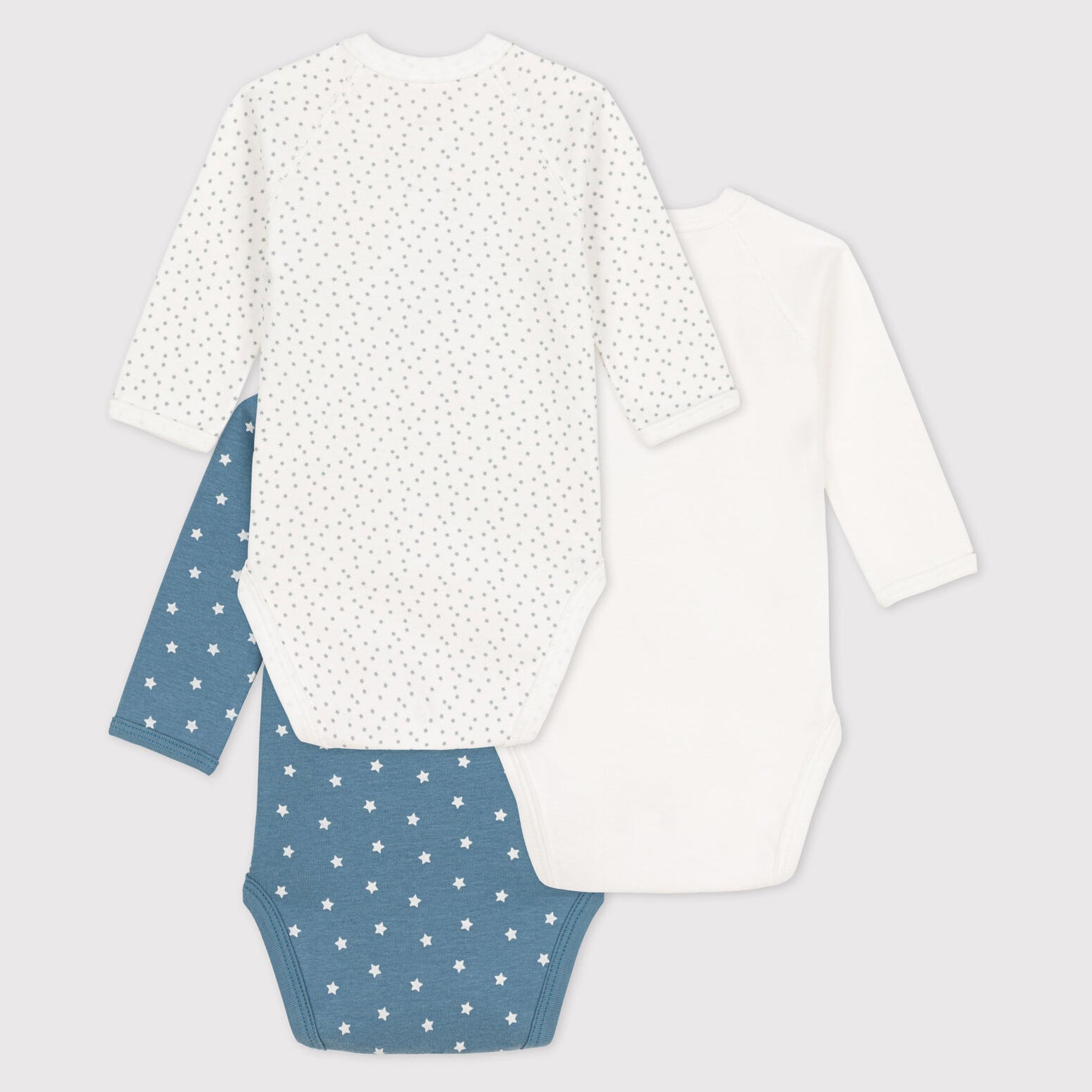 Baby Boys Multicolor Cotton Babysuit Set(3 Pack)