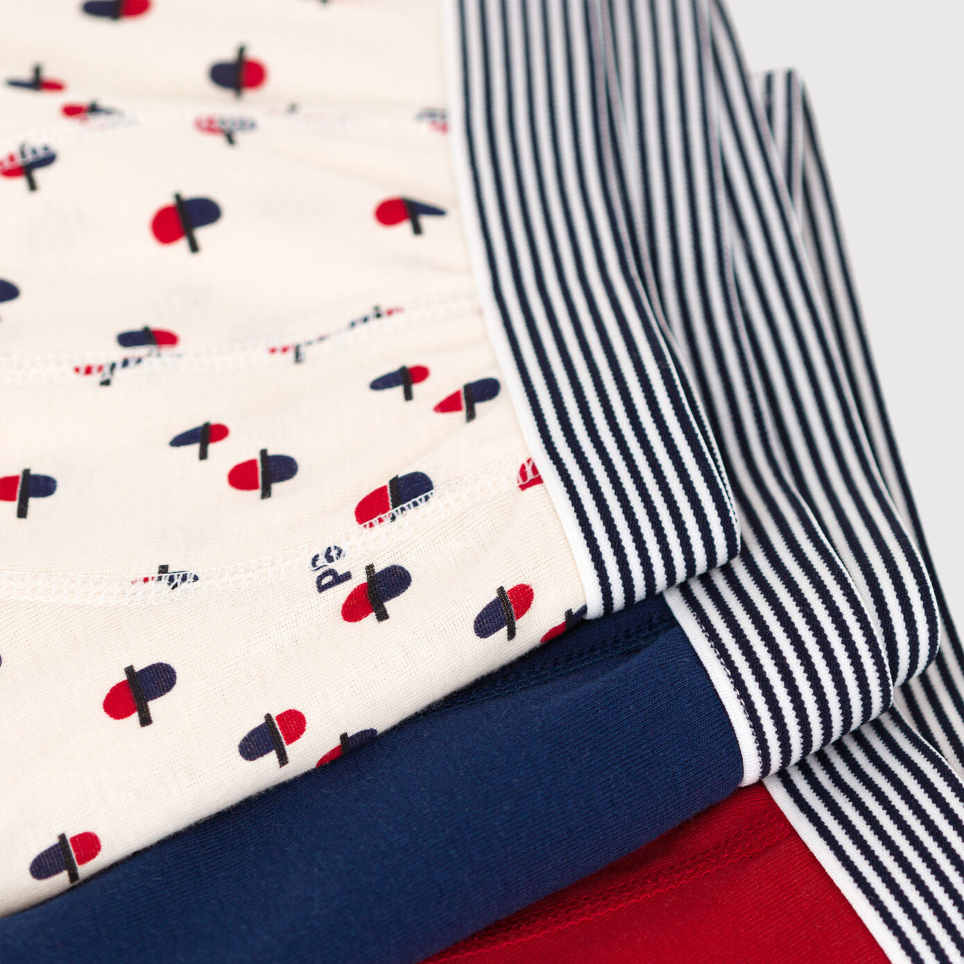 Boys Multicolor Cotton Underwear Set(3 Pack)