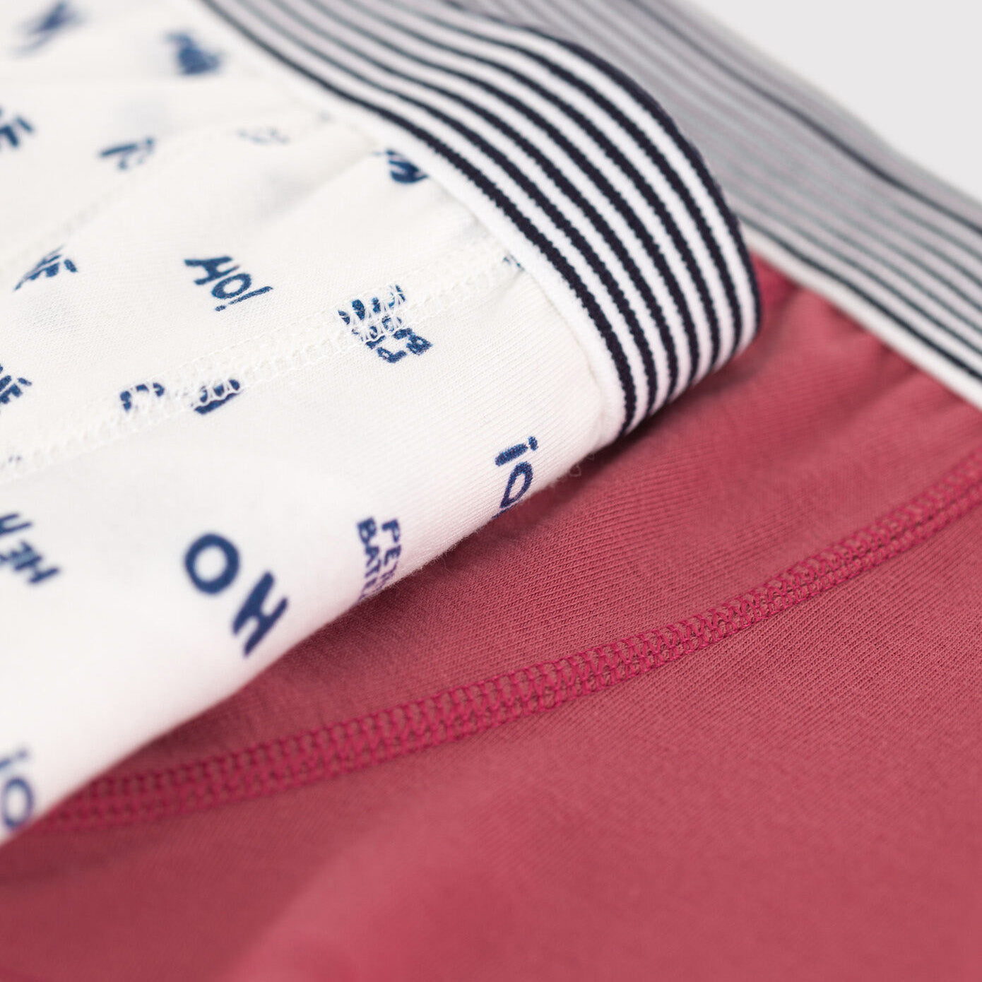 Boys Red Cotton Underwear Set(2 Pack)