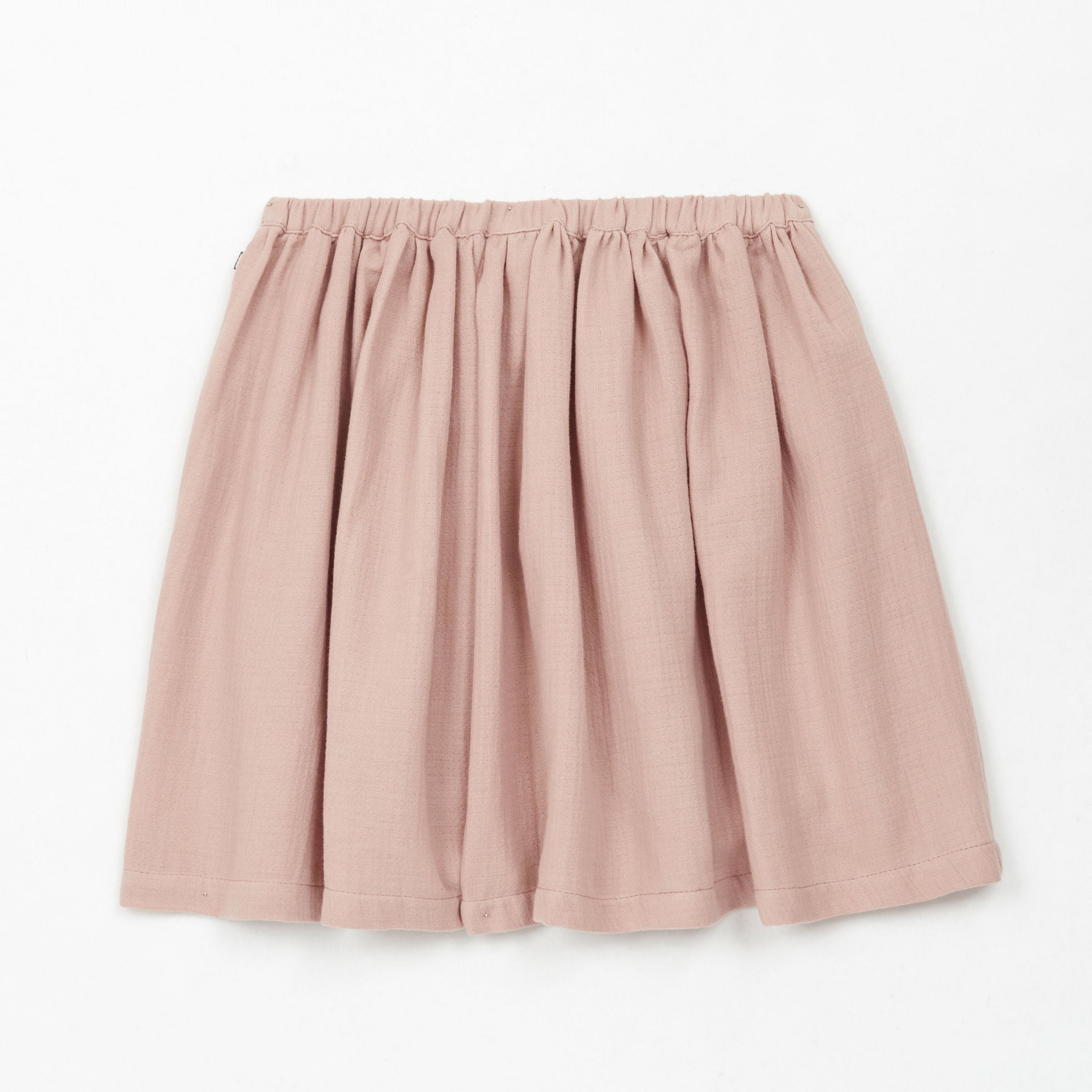 Girls Pink Cotton Skirt