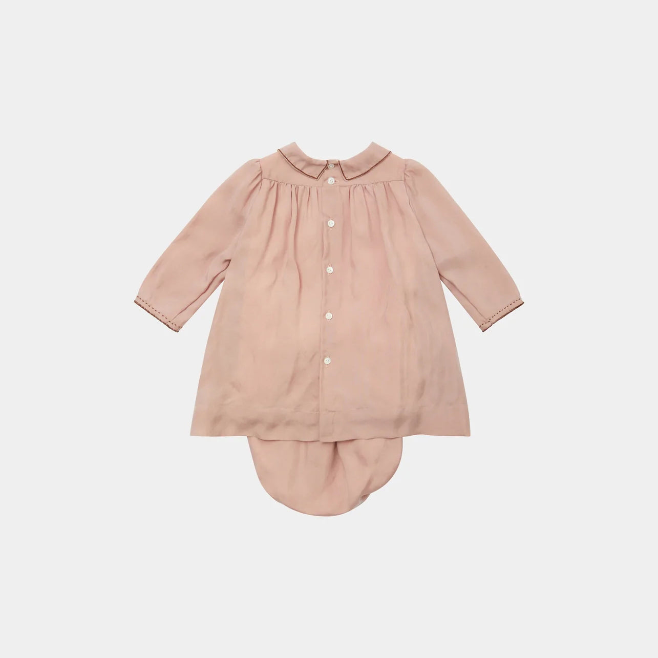 Baby Girls Pink Dress Set