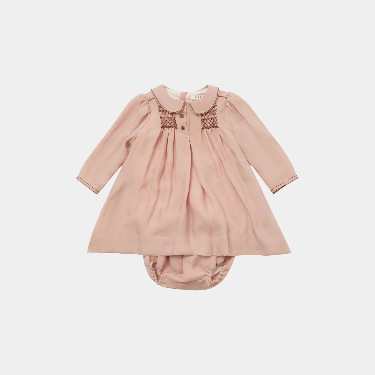 Baby Girls Pink Dress Set