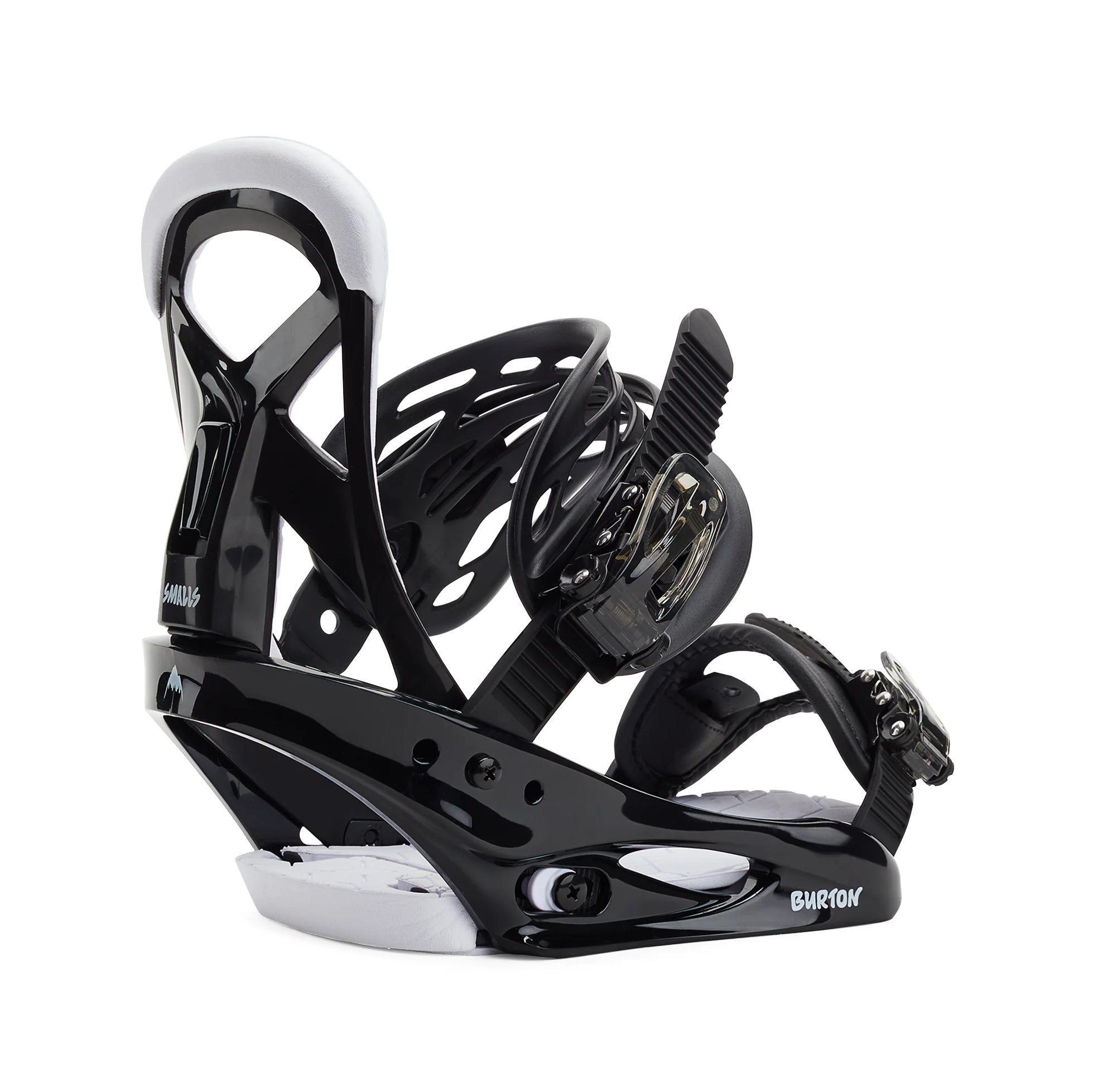 Boys & Girls Black "RE:FLEX" Snowboard Bindings