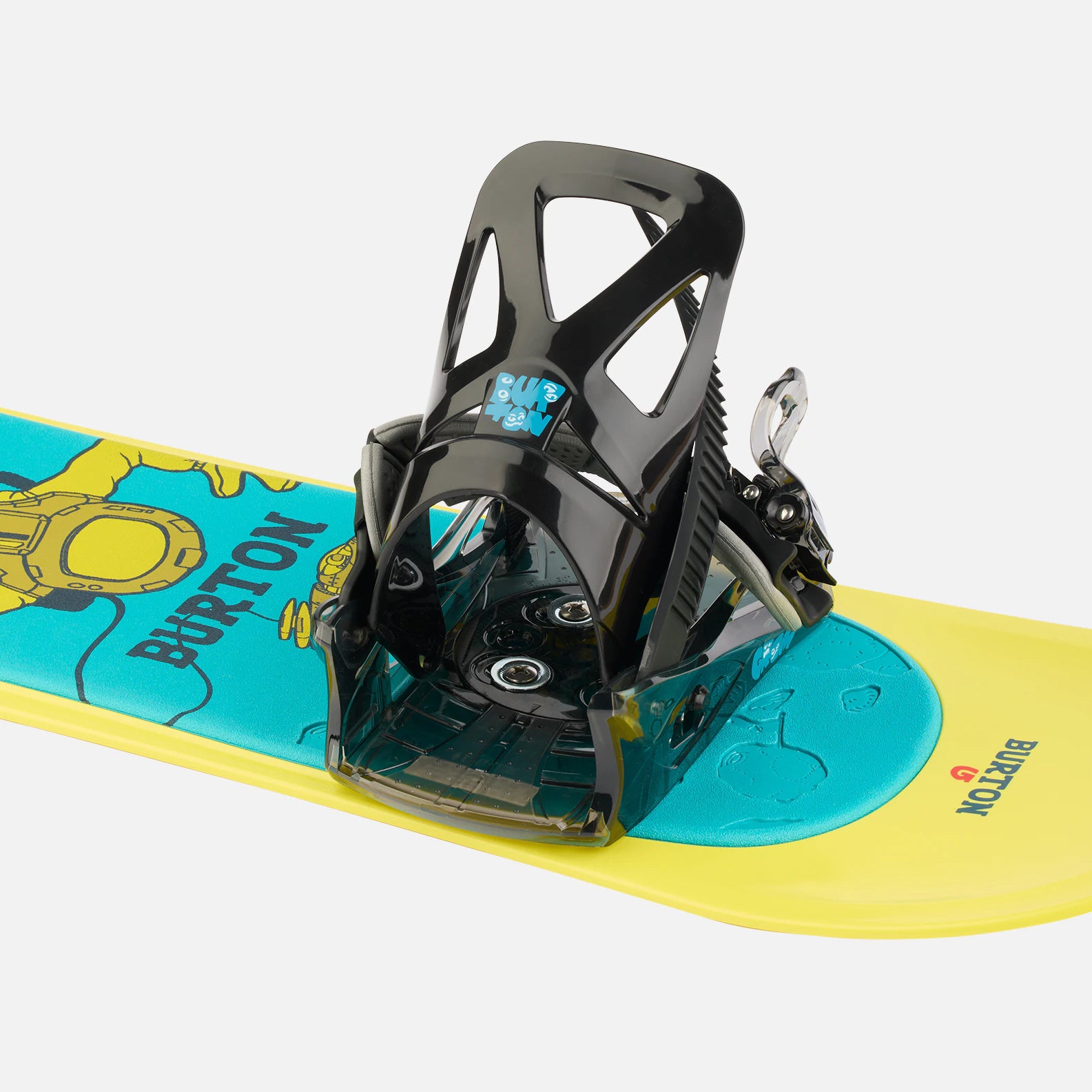 Boys & Girls Black "RE:FLEX" Snowboard Bindings