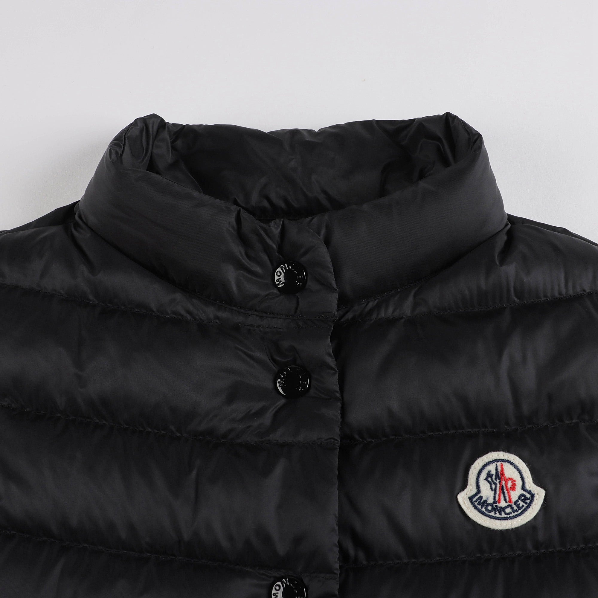 Girls Black "LIANE" Padded Down Gilet
