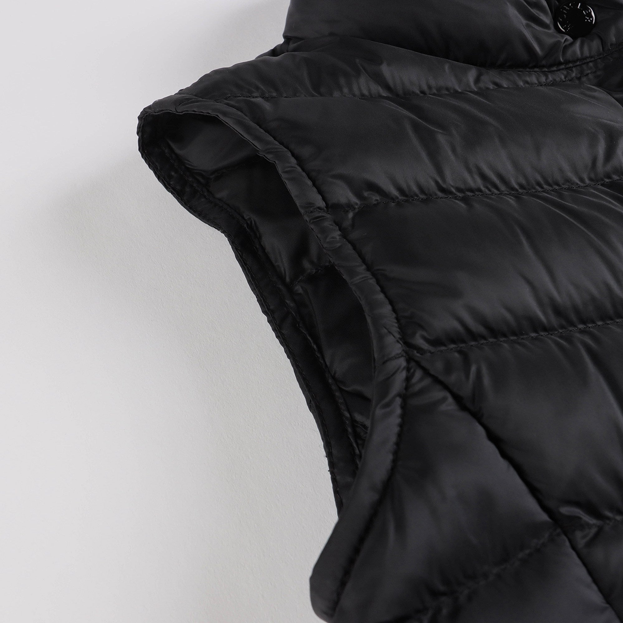 Girls Black "LIANE" Padded Down Gilet
