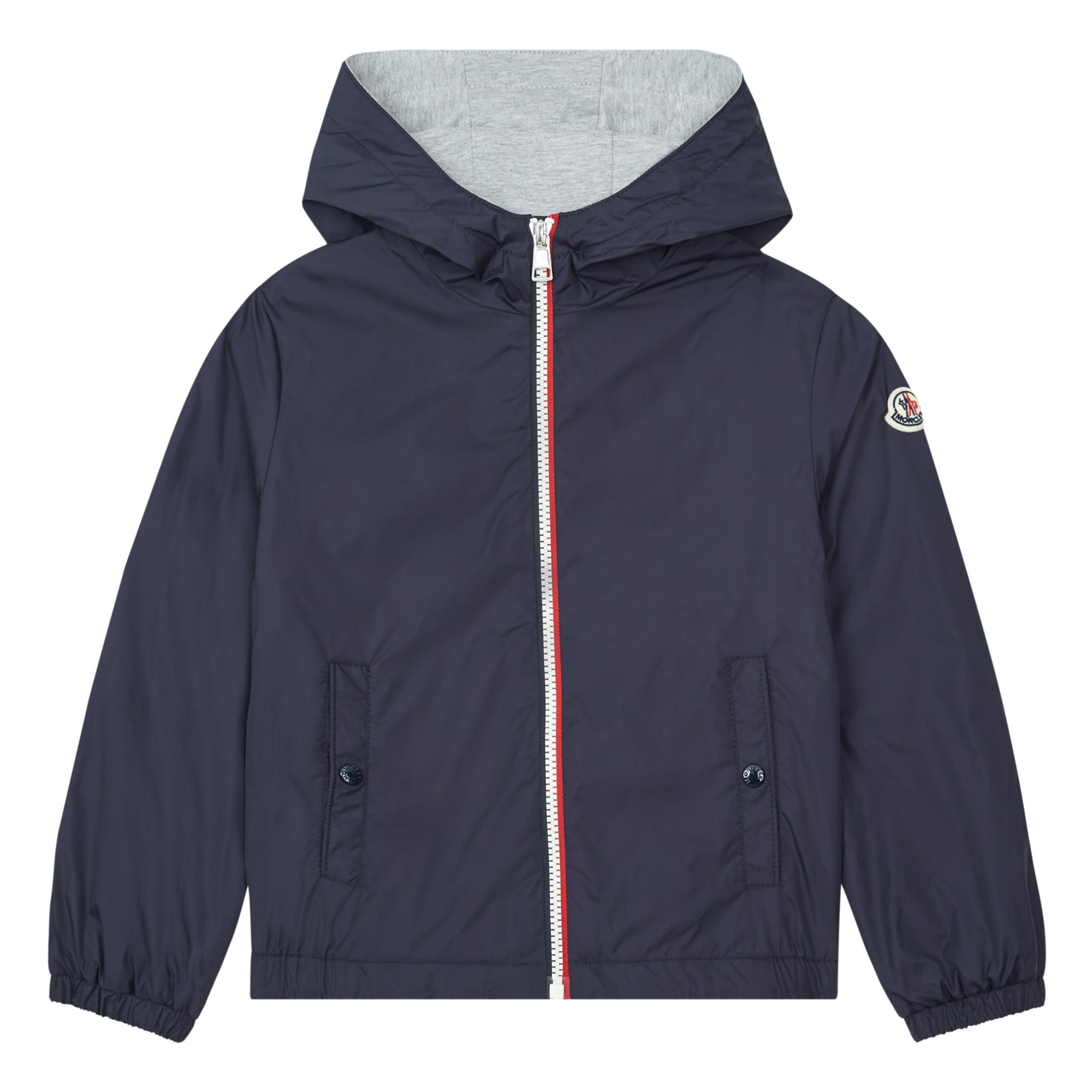 Boys Navy Zip-Up Jacket
