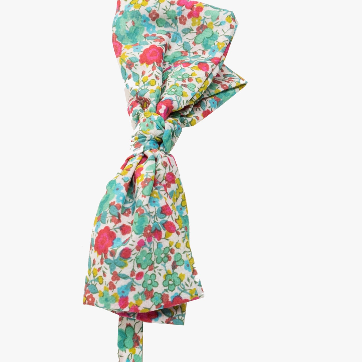 Girls Red Floral Headband