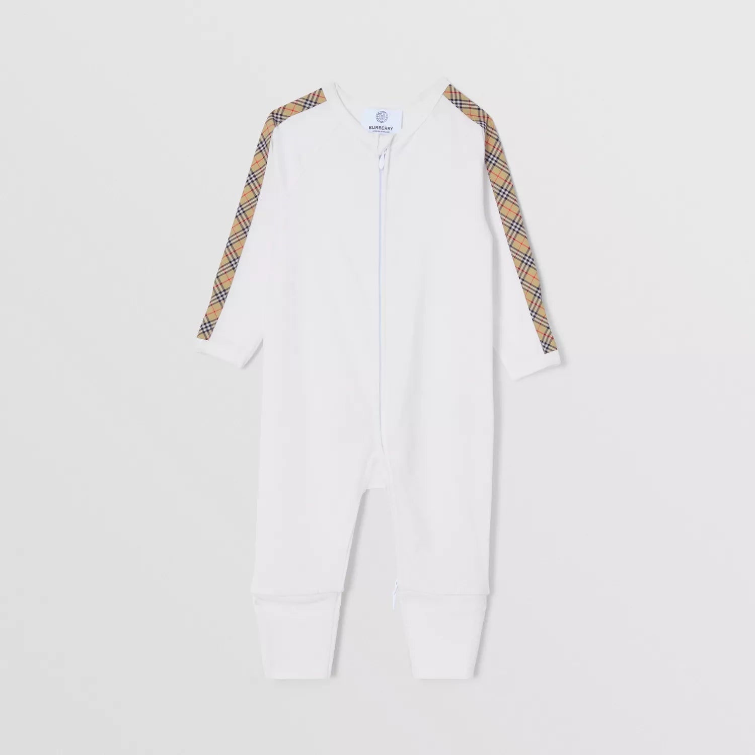 Baby Boys & Girls White Babysuit Set