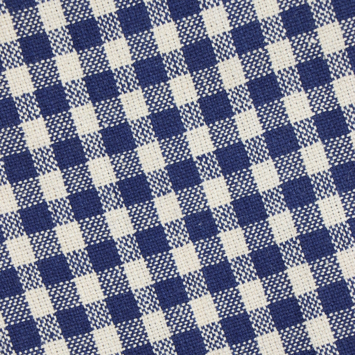 Girls Blue Check Silk Skirt