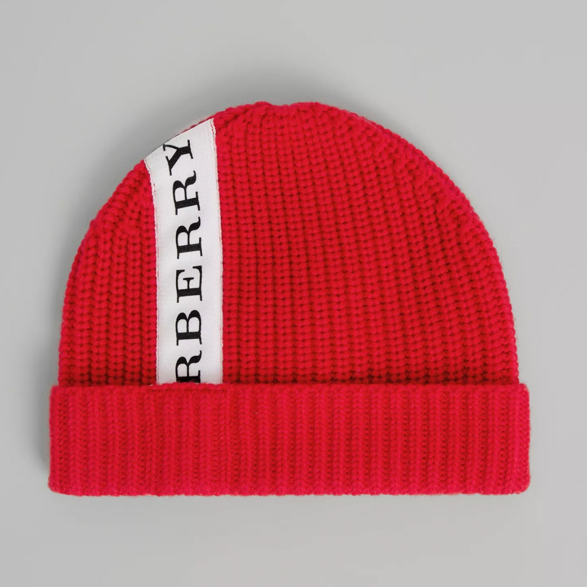 Girls & Boys Red Wool Hat