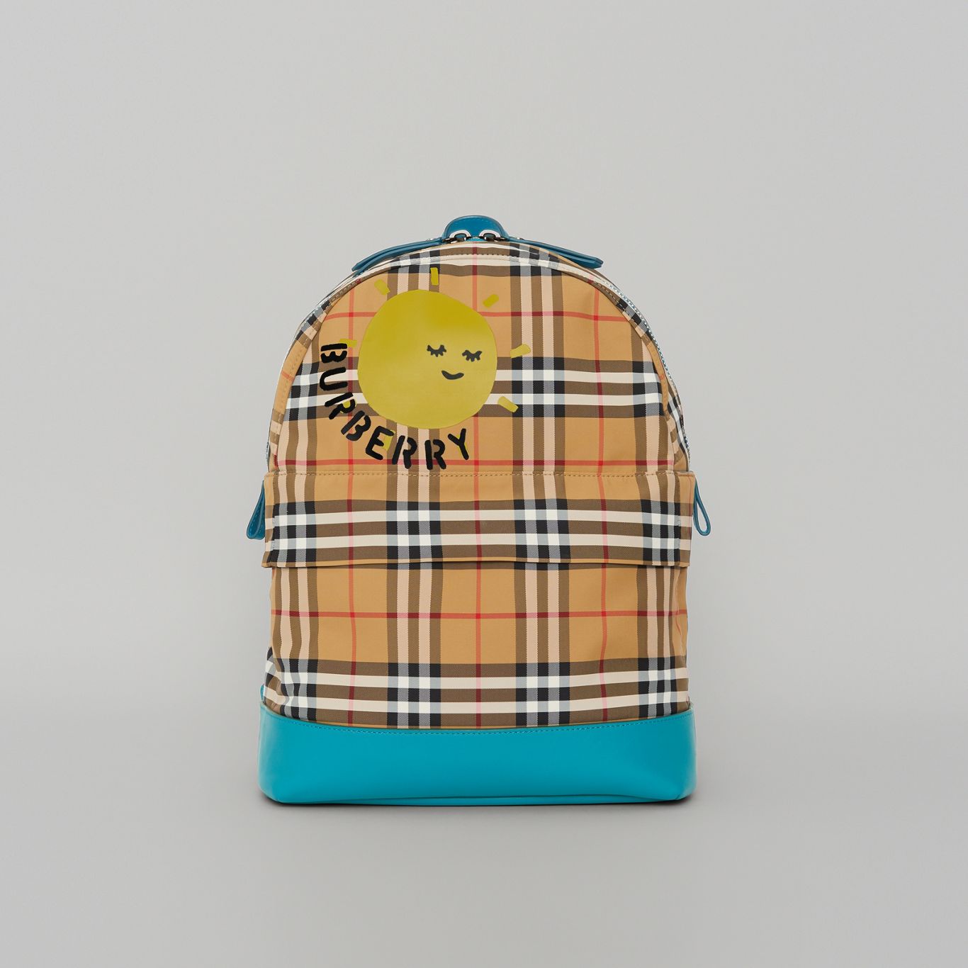 Boys & Girls Antique Yellow Check Bag