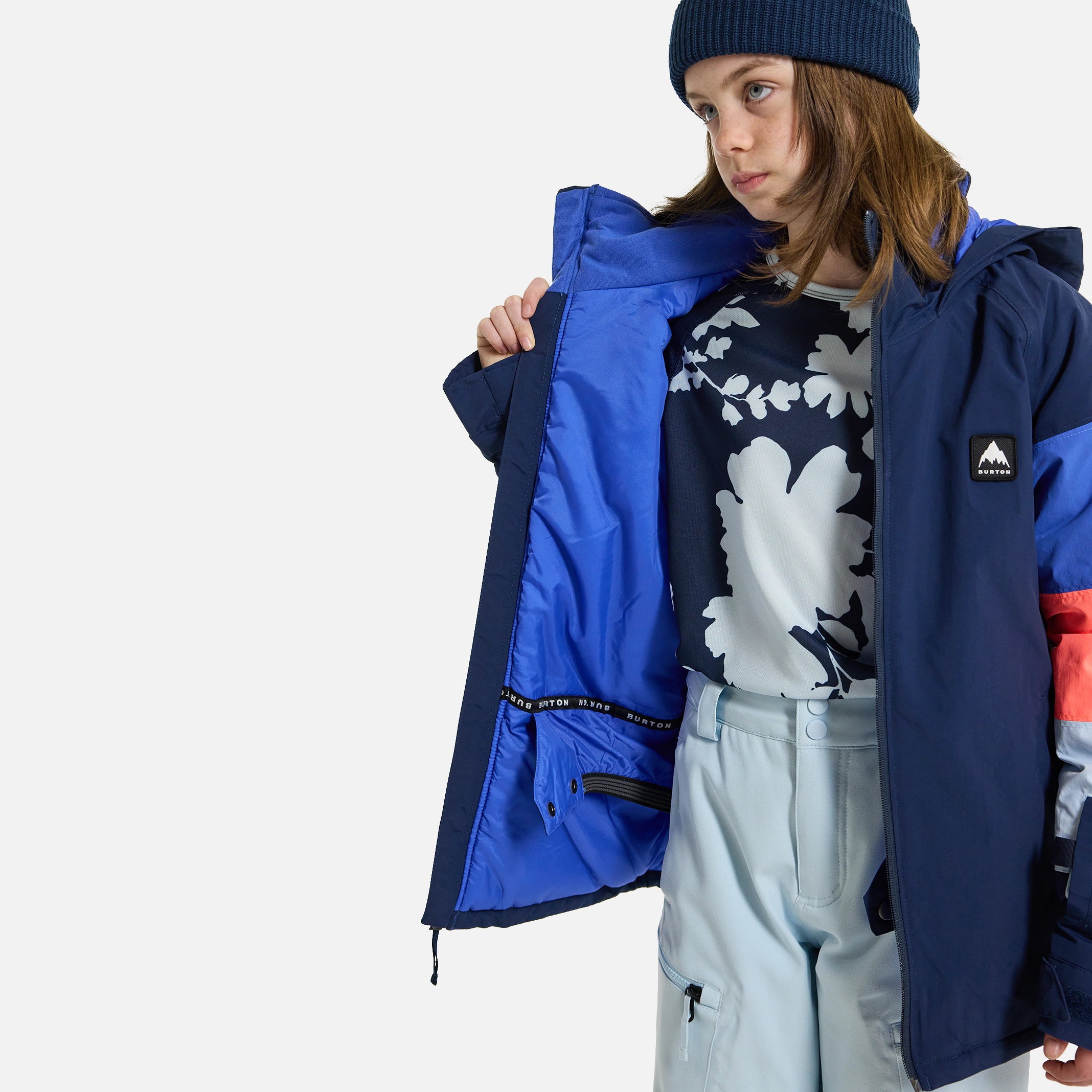 Boys & Girls Black Snow Jacket