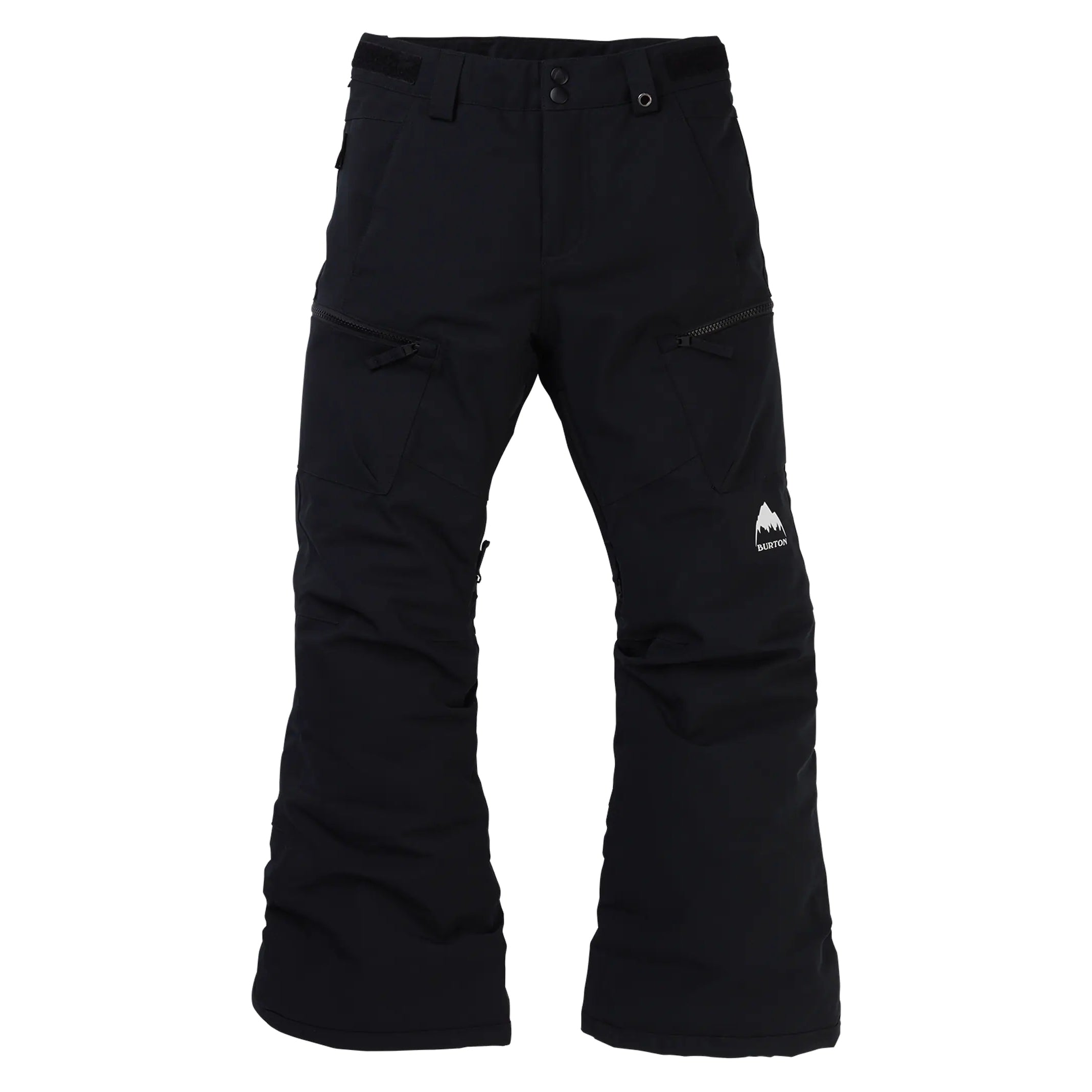 Boys & Girls Black Snow Trousers