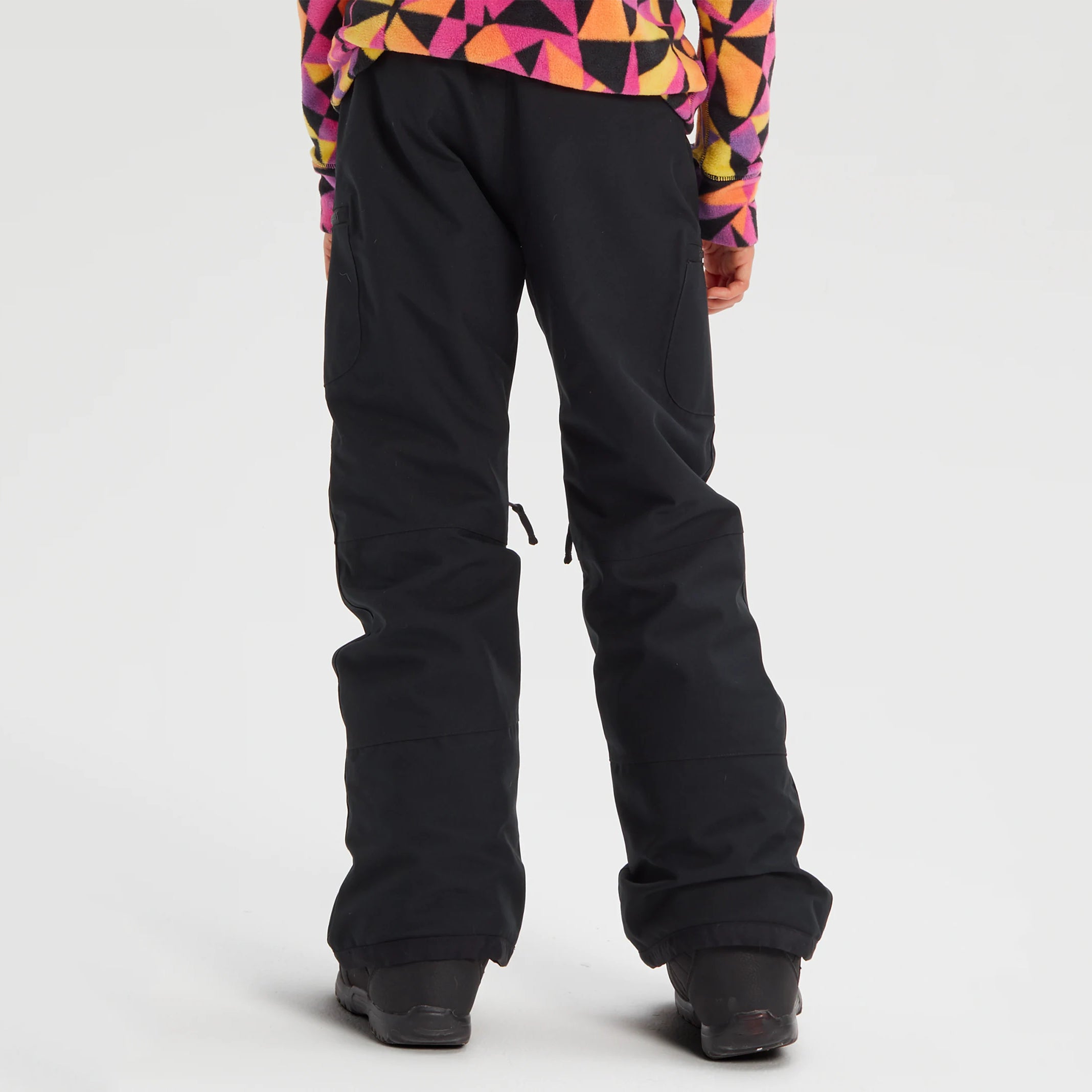 Boys & Girls Black Snow Trousers