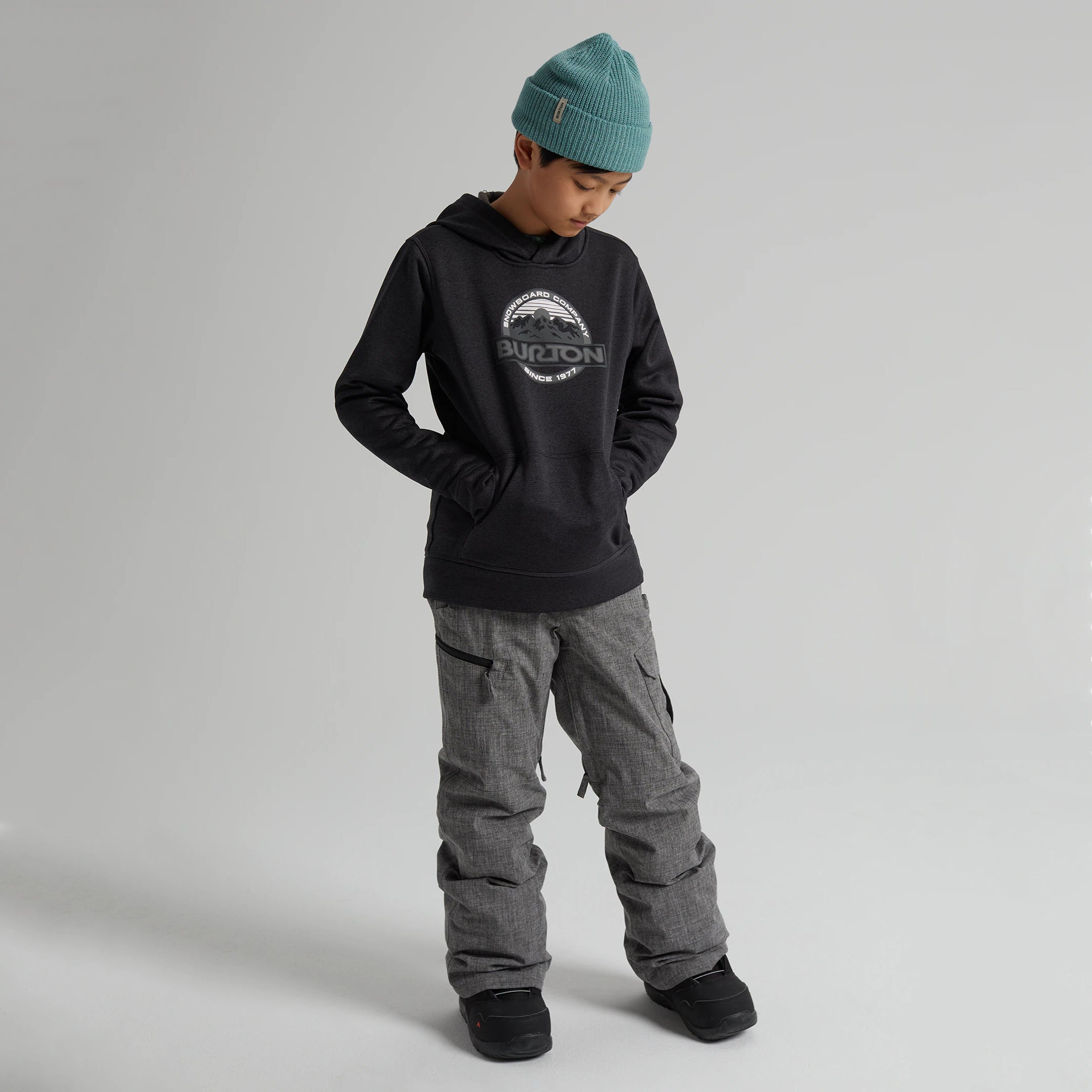 Boys Grey Snow Trousers