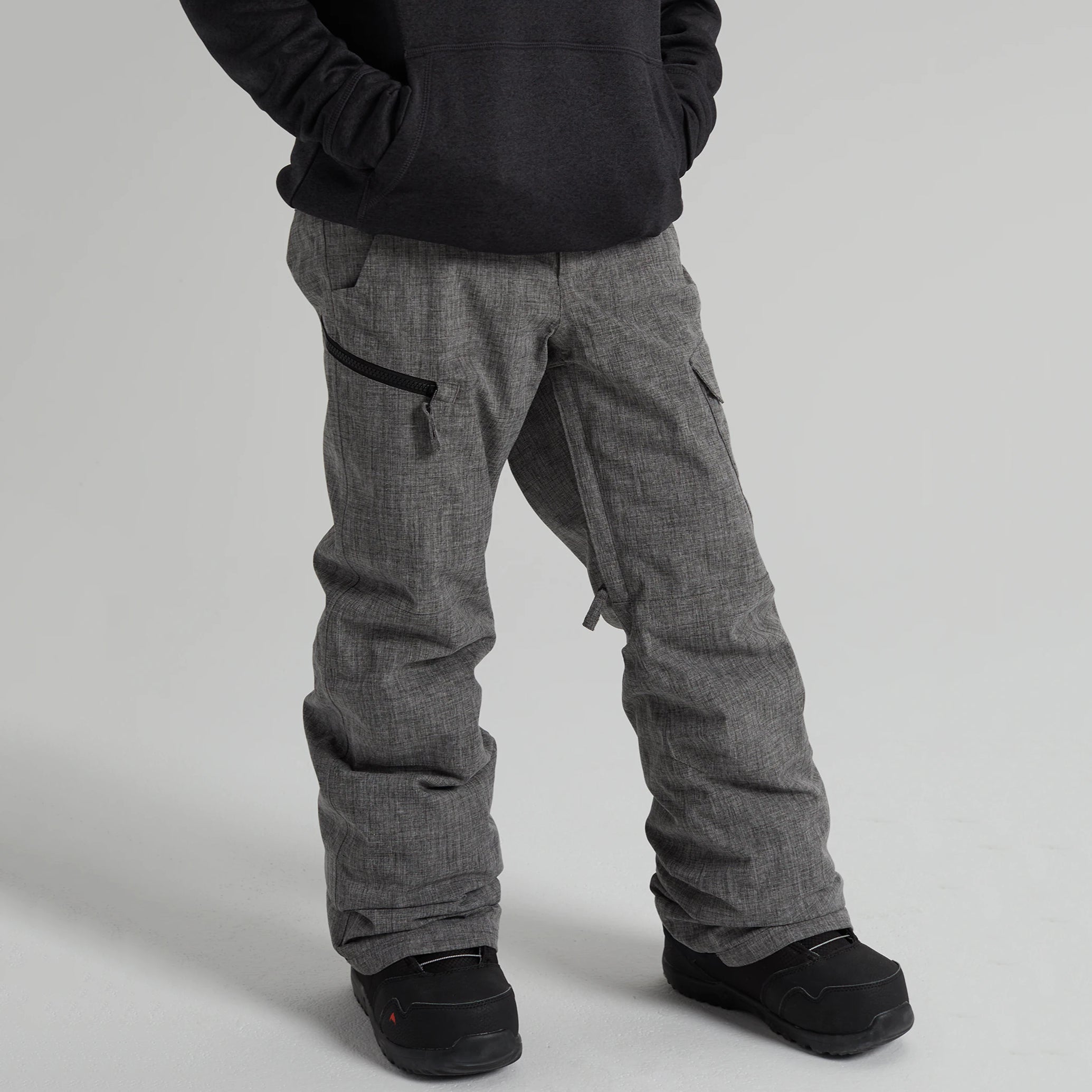 Boys Grey Snow Trousers