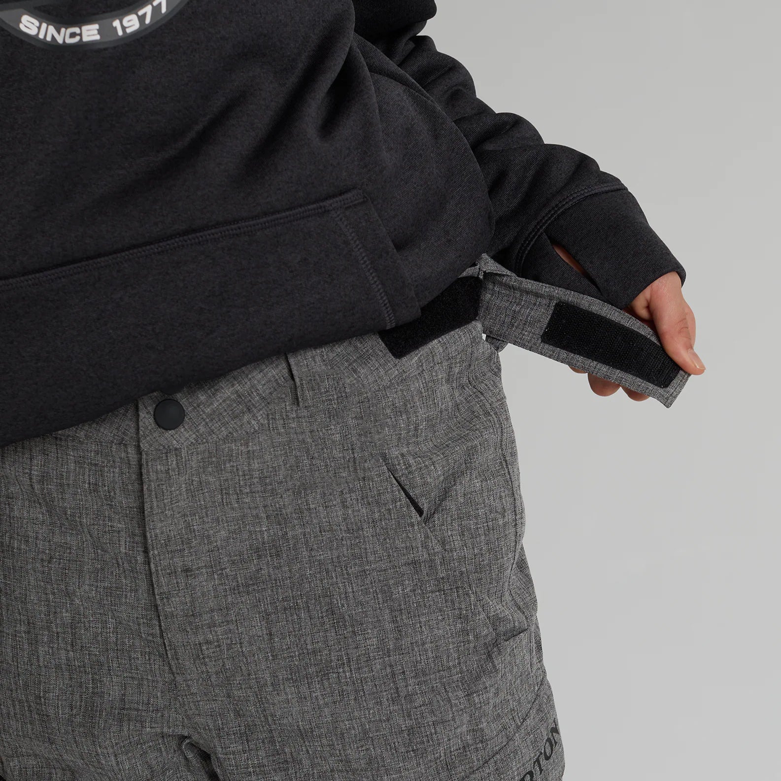 Boys Grey Snow Trousers