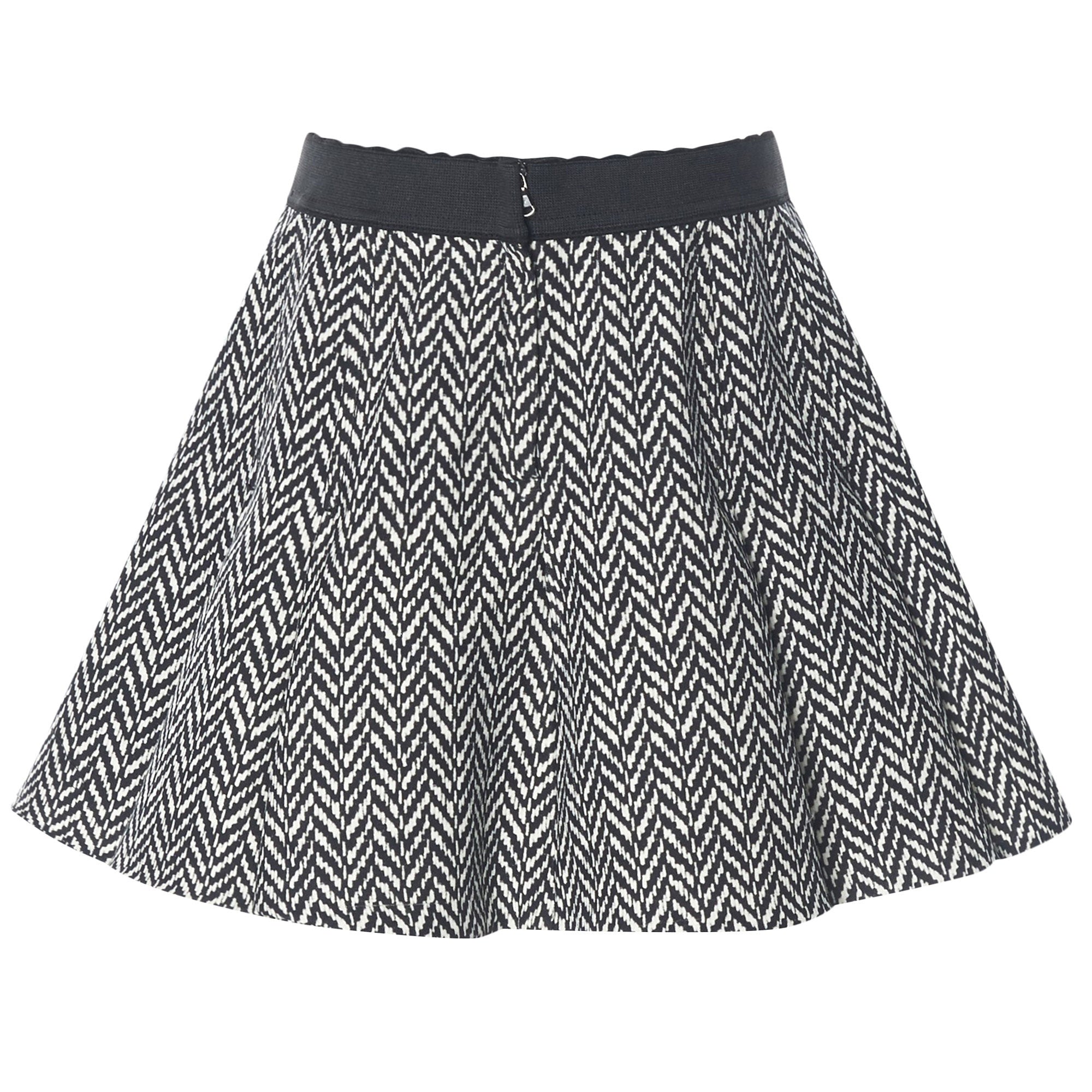 Girls Grey Wool Rib Waist Skirt - CÉMAROSE | Children's Fashion Store - 2