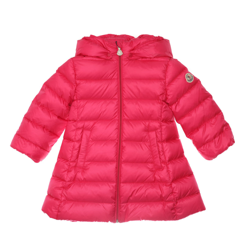 Baby Girls Fuchsia Padded Down 'Majeure' Coat - CÉMAROSE | Children's Fashion Store - 1