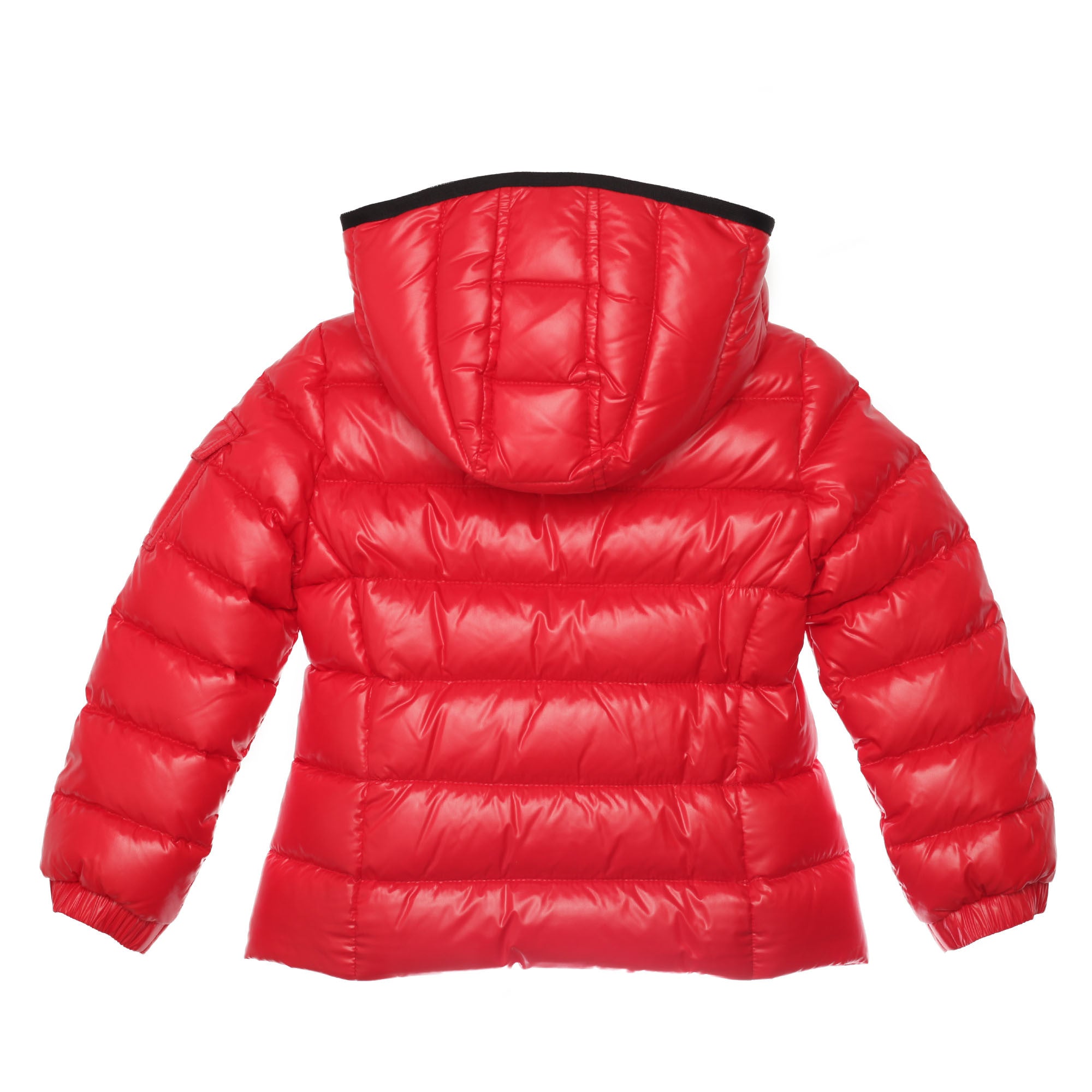 Girls Red Hooded 'Bady' Padded Down Jacket - CÉMAROSE | Children's Fashion Store - 2
