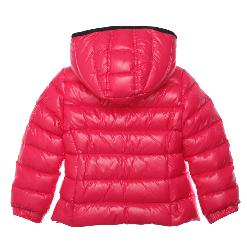 Girls Fuchsia Hooded Padded Down 'Bady' Jacket - CÉMAROSE | Children's Fashion Store - 2