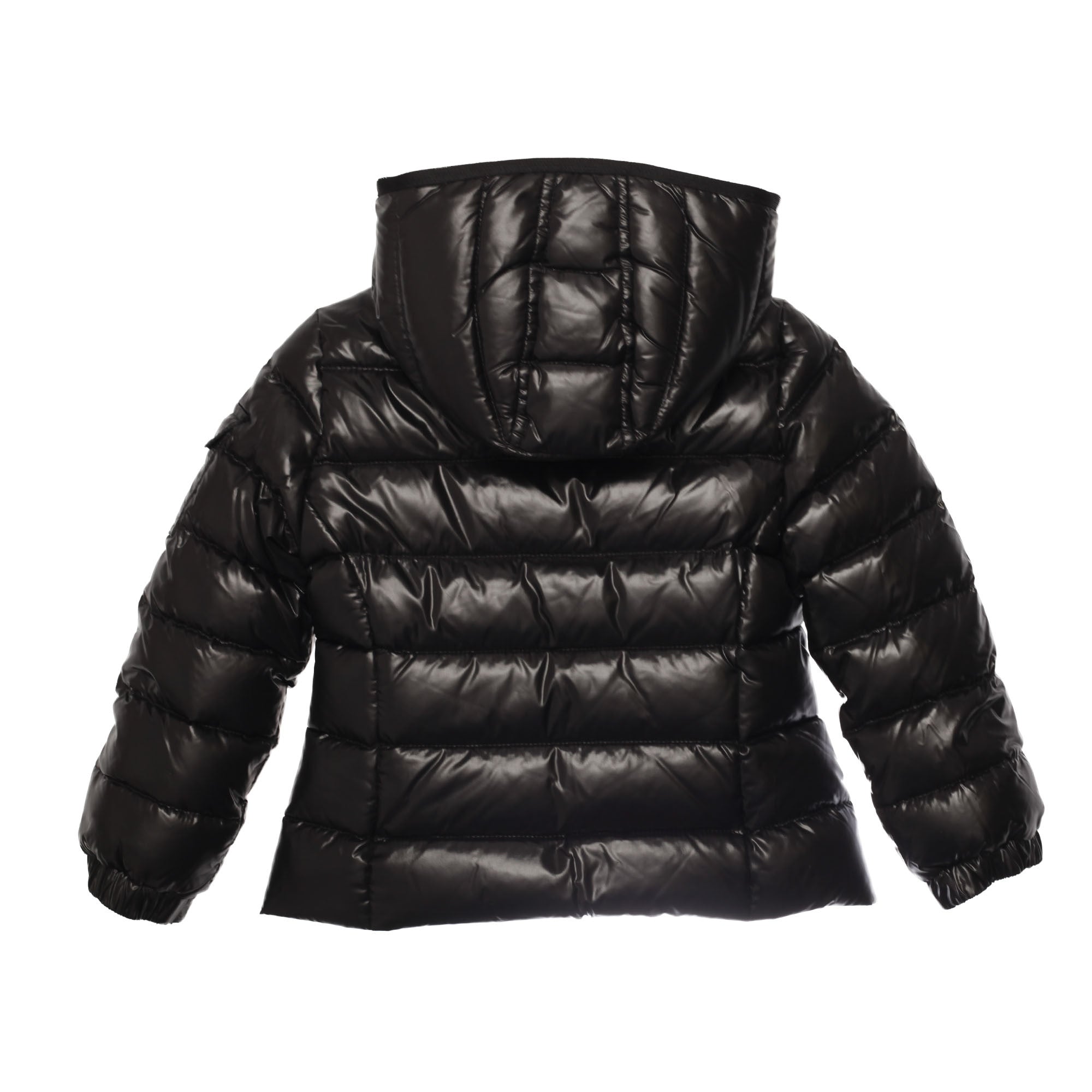 Girls Black Hooded Padded Down 'Bady' Jacket - CÉMAROSE | Children's Fashion Store - 2