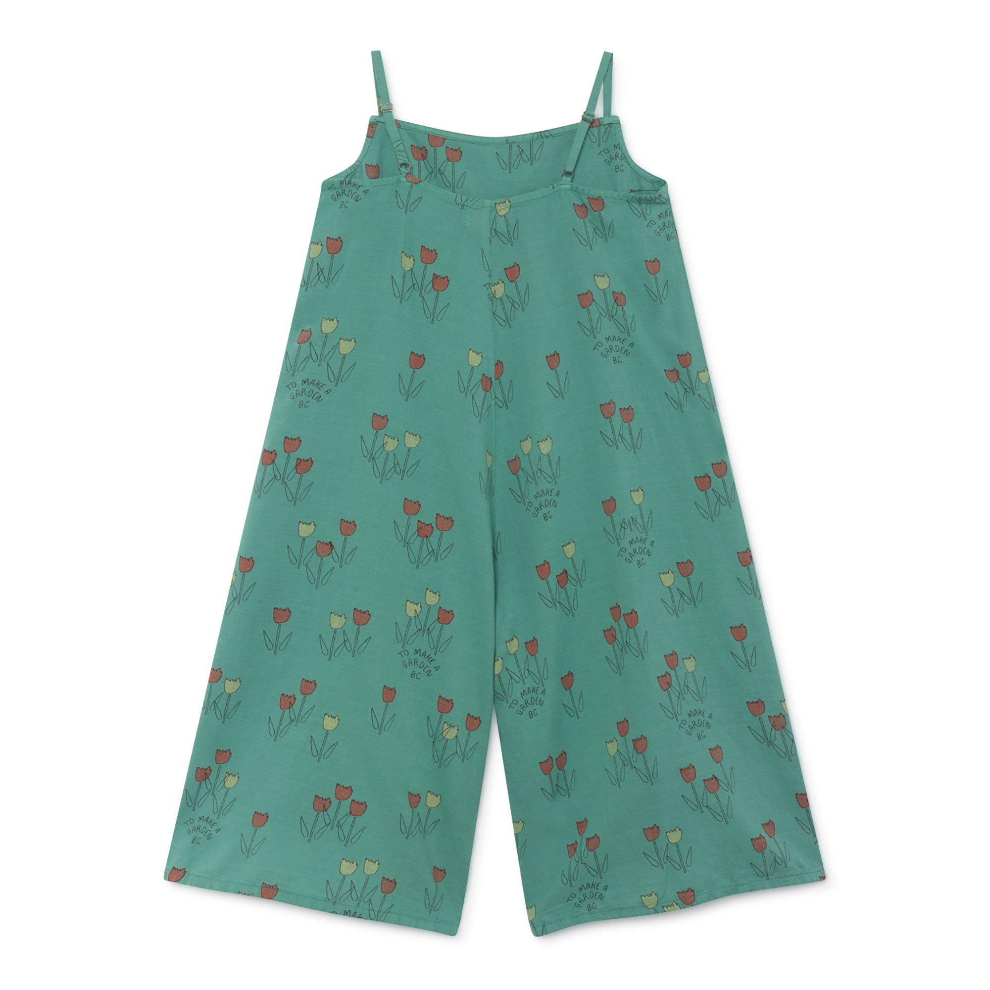 Girls Frosty Spruce Cotton Playsuit