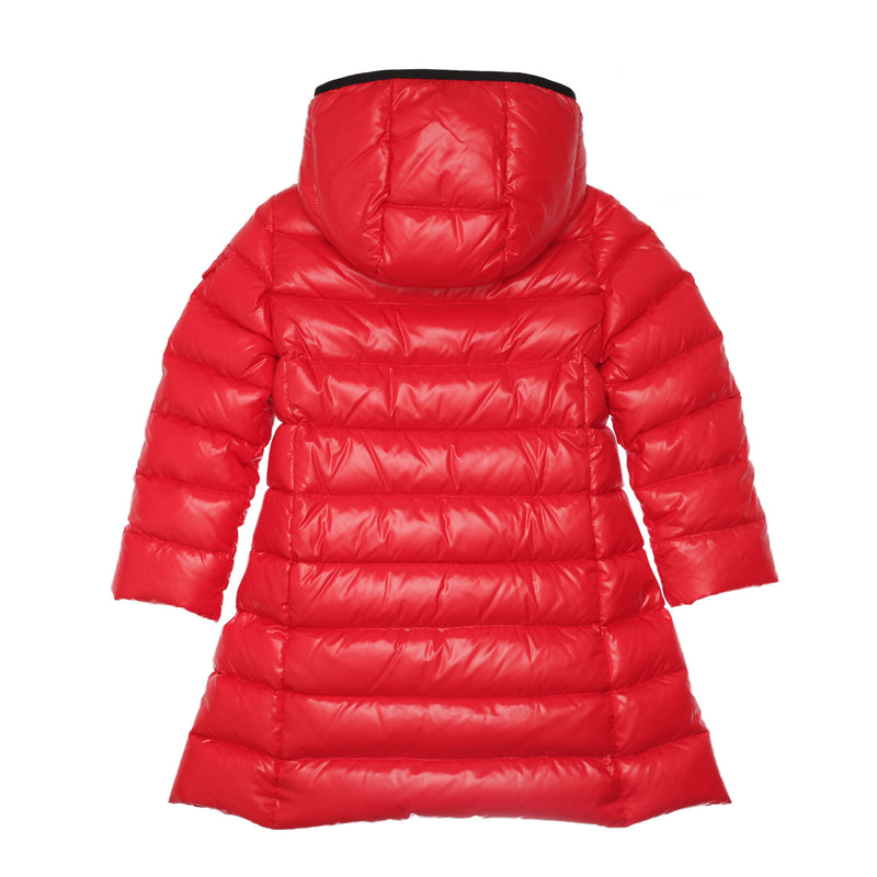 Girls Red Hooded 'Moka' Padded Down Coat - CÉMAROSE | Children's Fashion Store - 2
