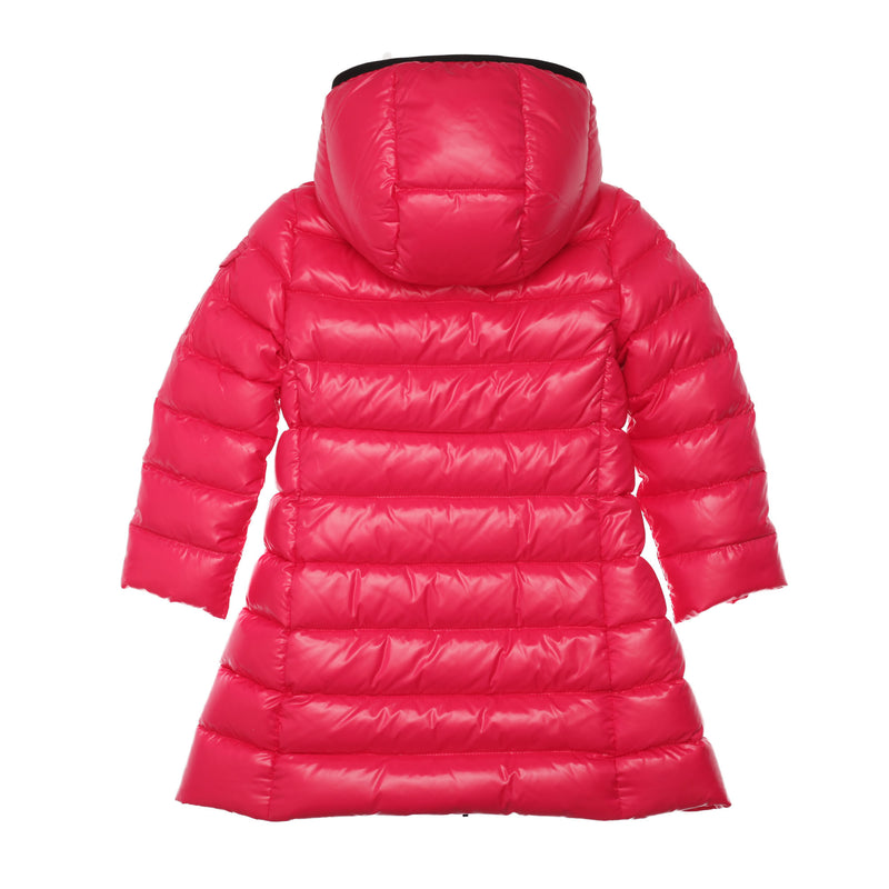 Girls Pink Hooded 'Moka' Padded Down Coat - CÉMAROSE | Children's Fashion Store - 2