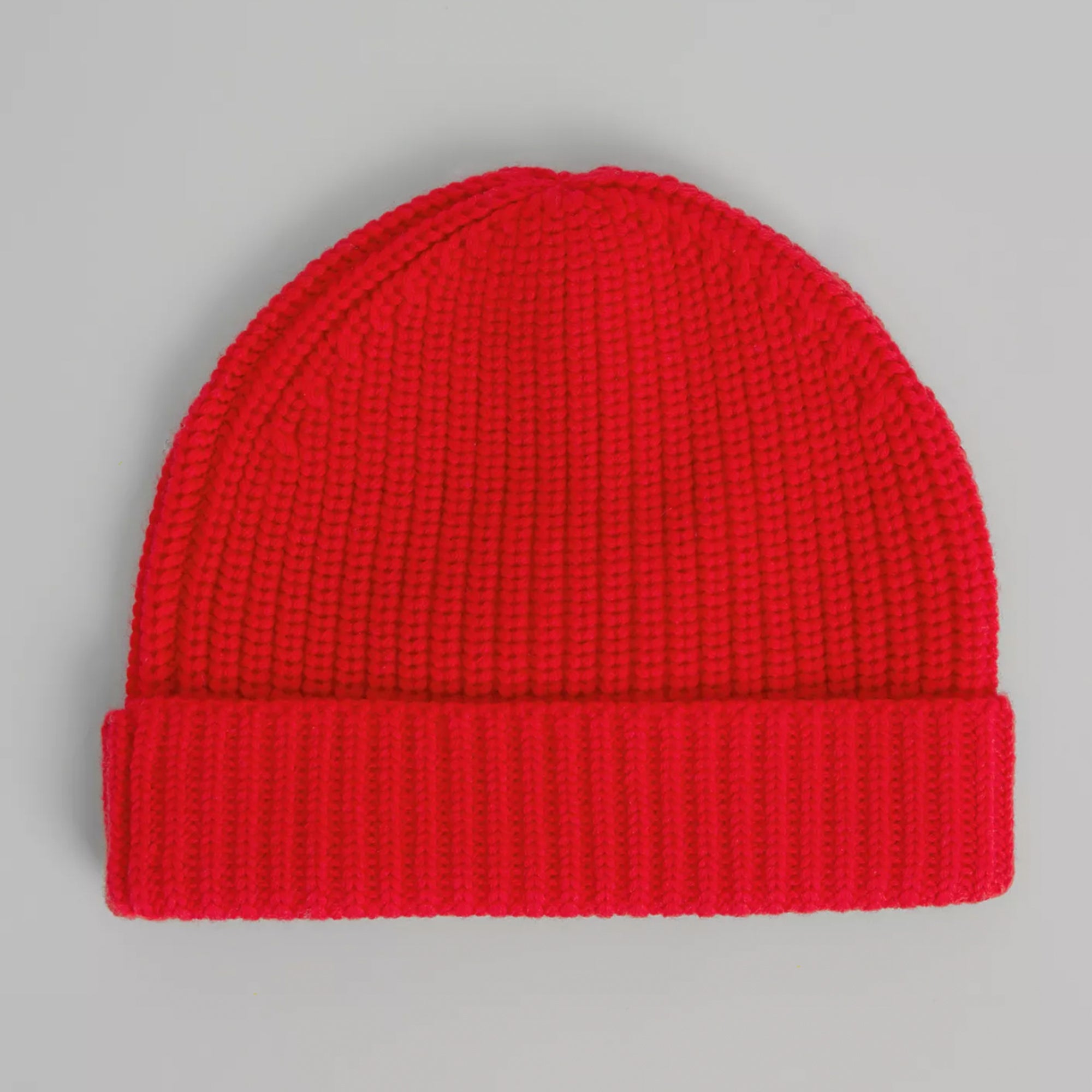 Girls & Boys Red Wool Hat
