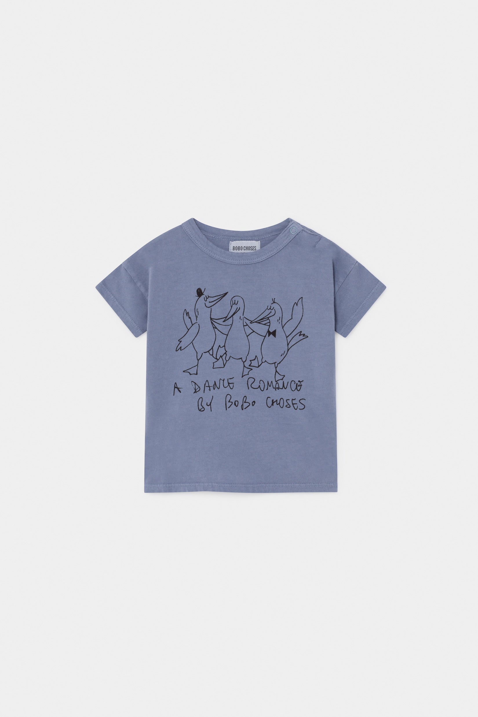 Baby Boys Blue Dancing Birds T-shirt